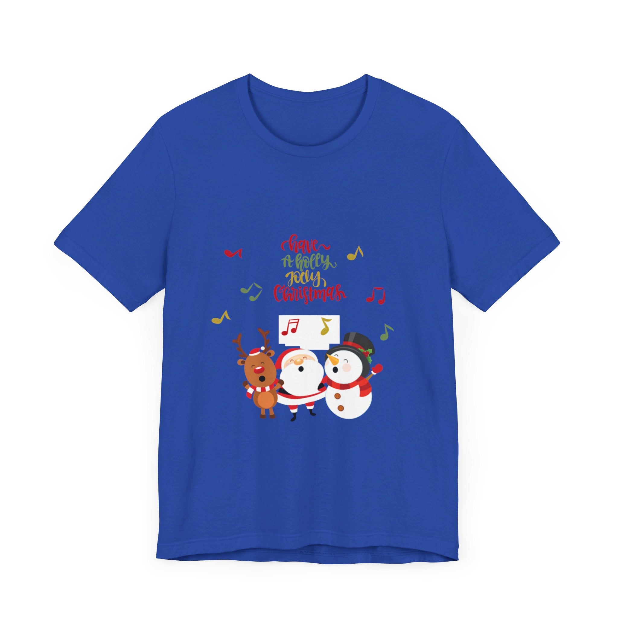 Have A Holly Jolly Christmas Unisex Jersey Short Sleeve Tee
