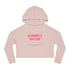 Mommy Hood Cropped Sweatshirt
