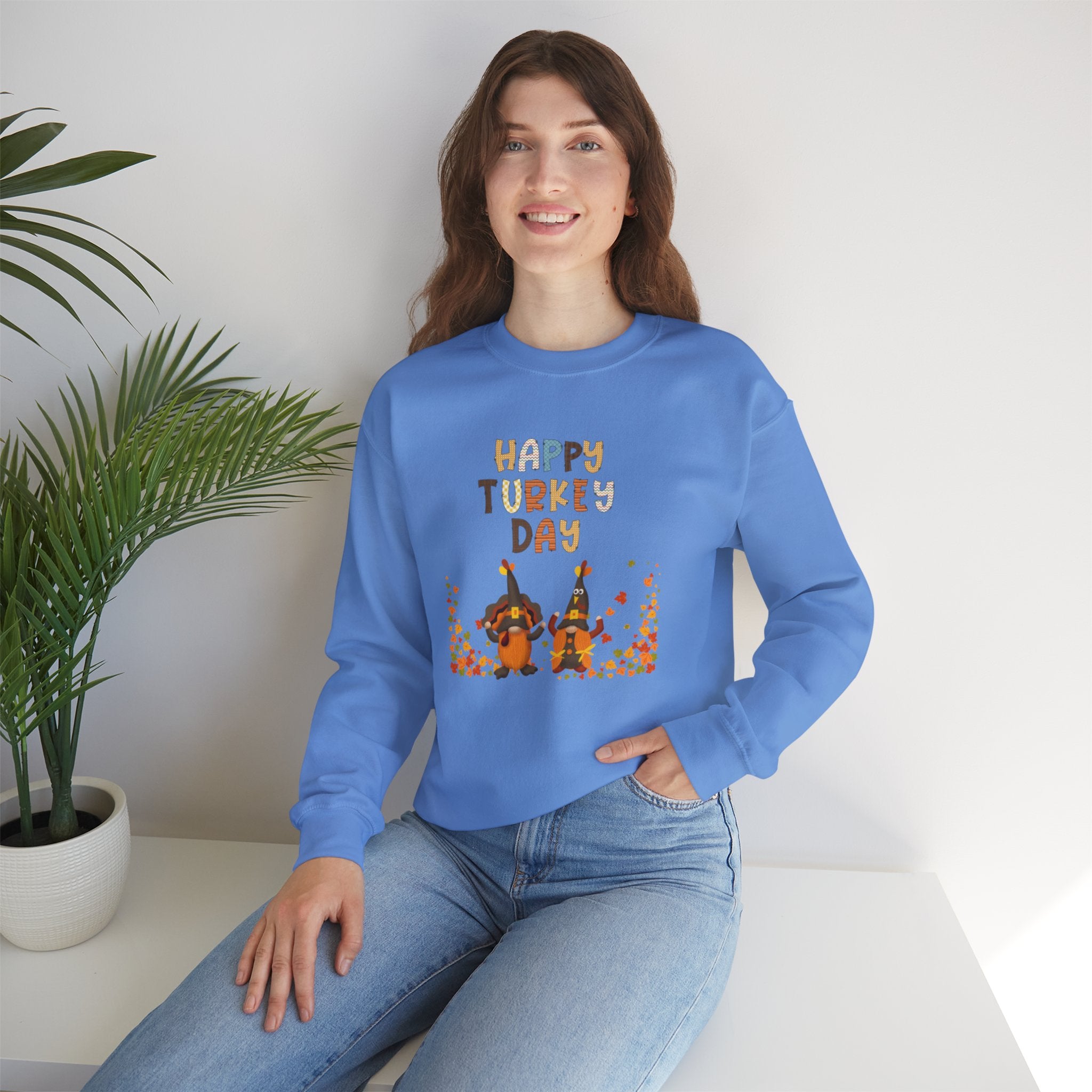 Thankful Day Unisex Heavy Blend™ Crewneck Sweatshirt