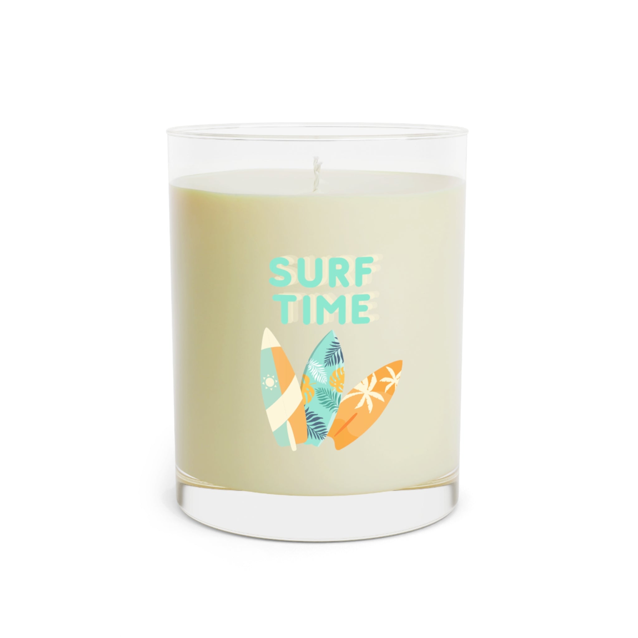 Surf Time Scented Candle - Full Glass, 11oz