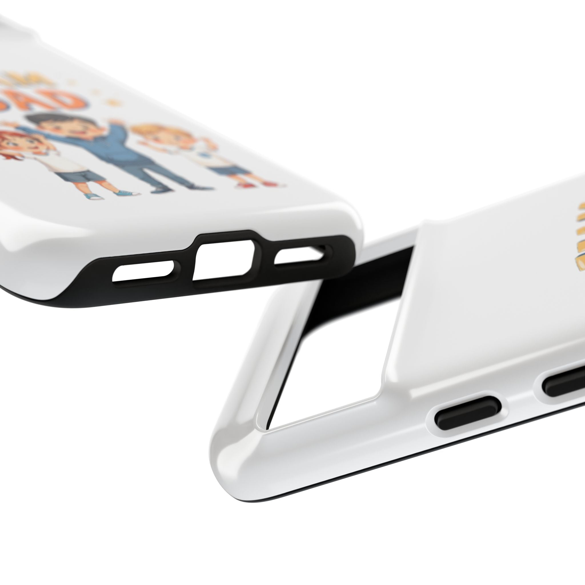 Team Dad Phone Case, Fun Gift for Fathers, Durable Phone Protector, Cute Dad Team Merchandise, Father's Day Special