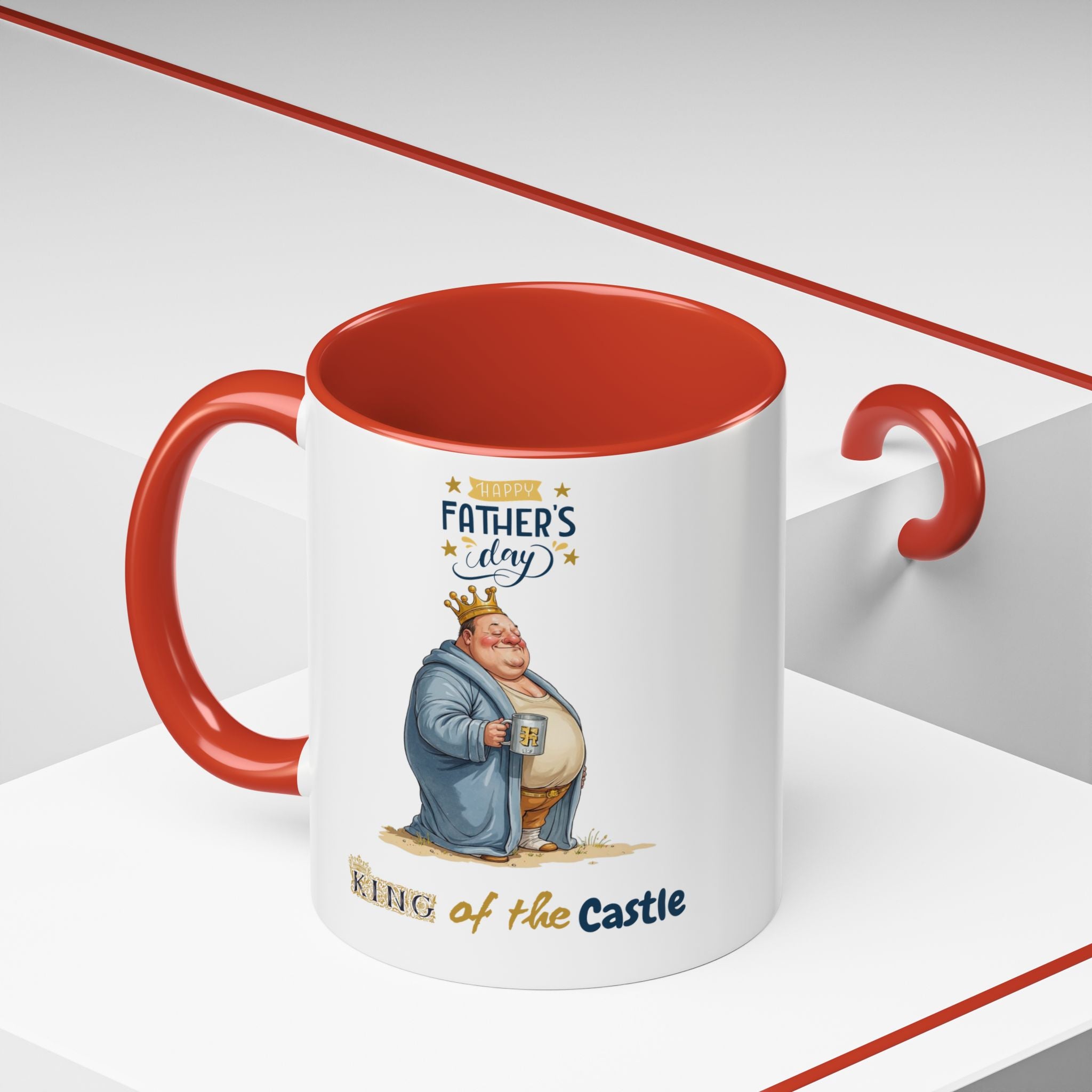 Father's Day King of the Castle Mug