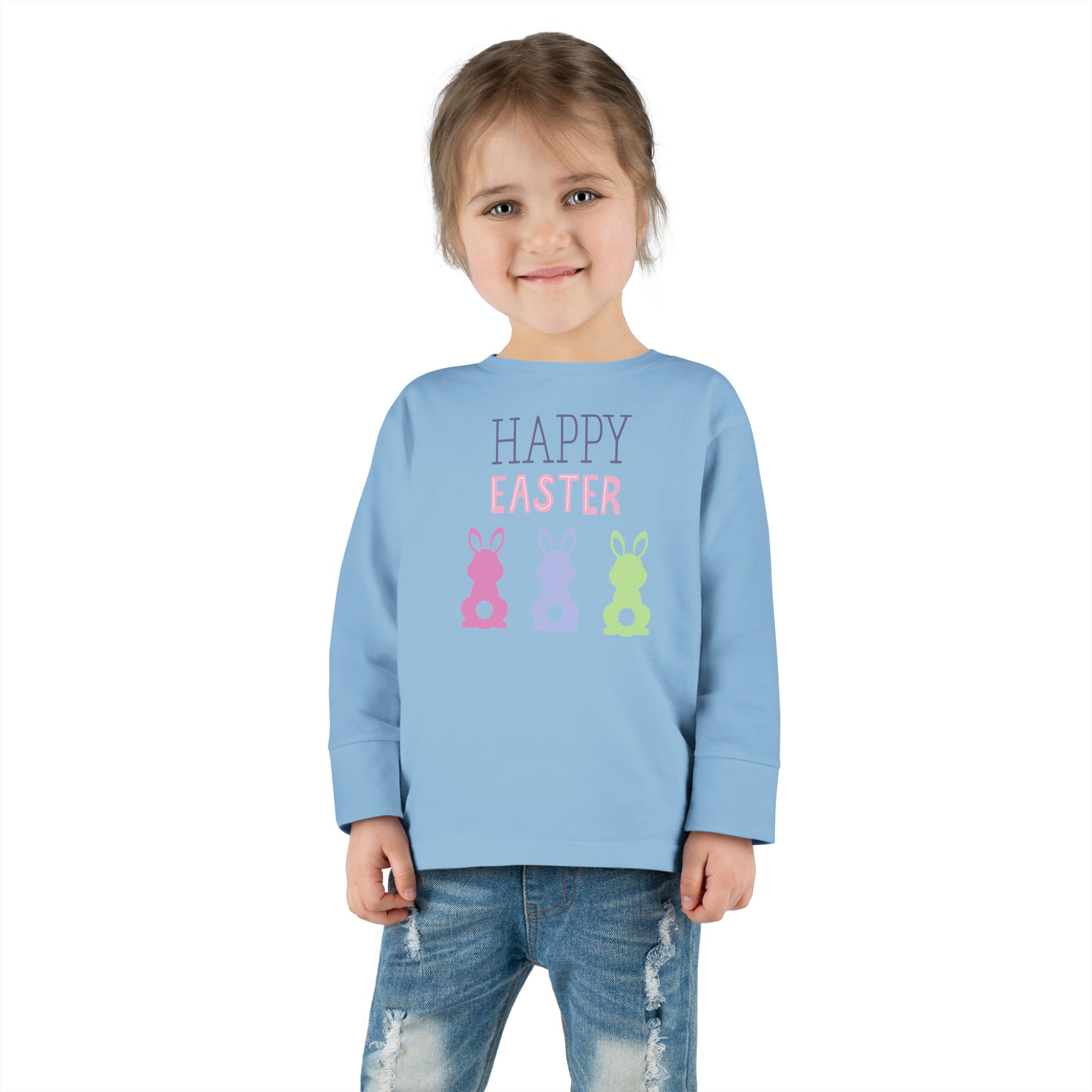 Have A Bunny-tastic Easter Toddler Long Sleeve Tee