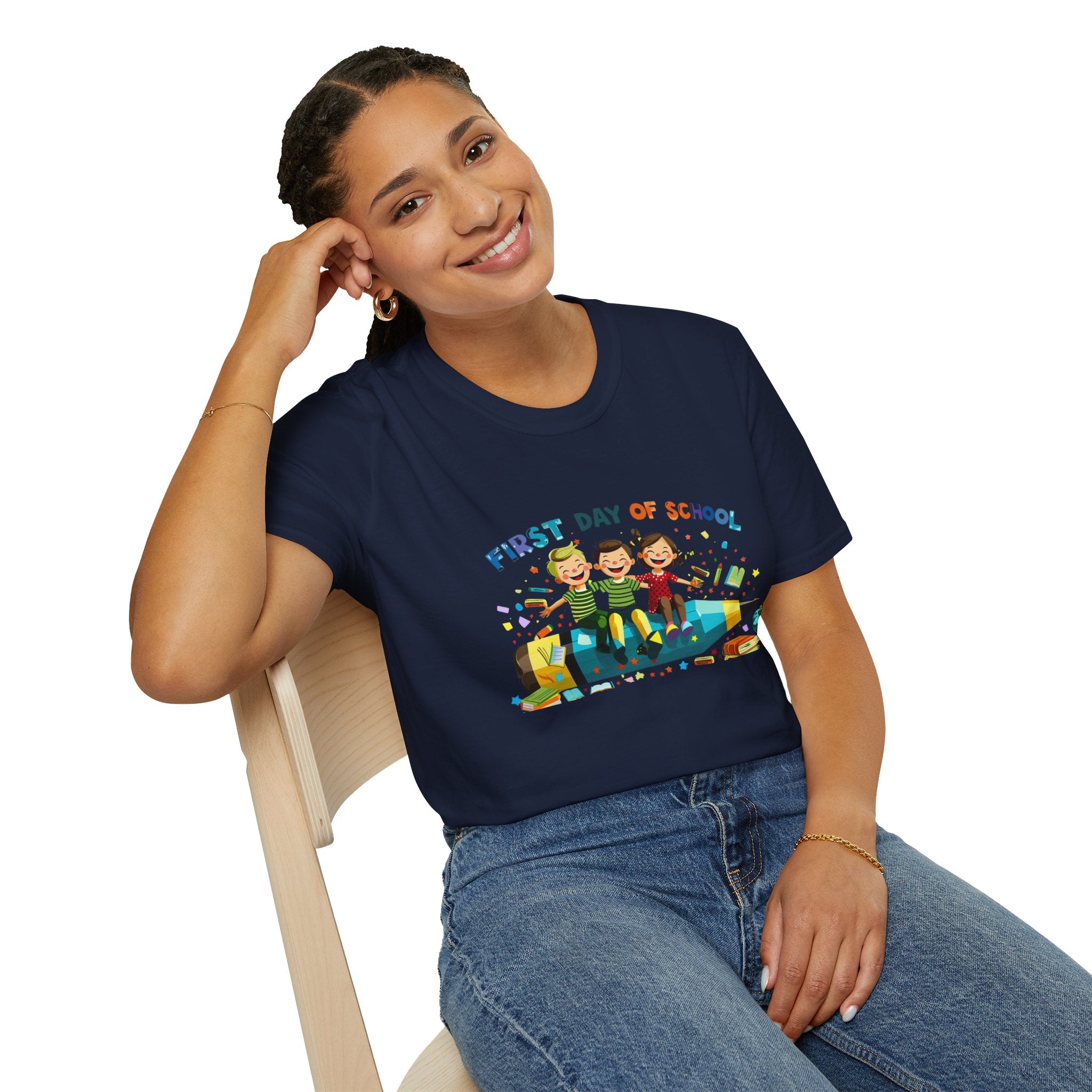 First Day of School Unisex Softstyle T-Shirt