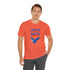 Land Of The Free Home Of The Brave Unisex Jersey Short Sleeve Tee