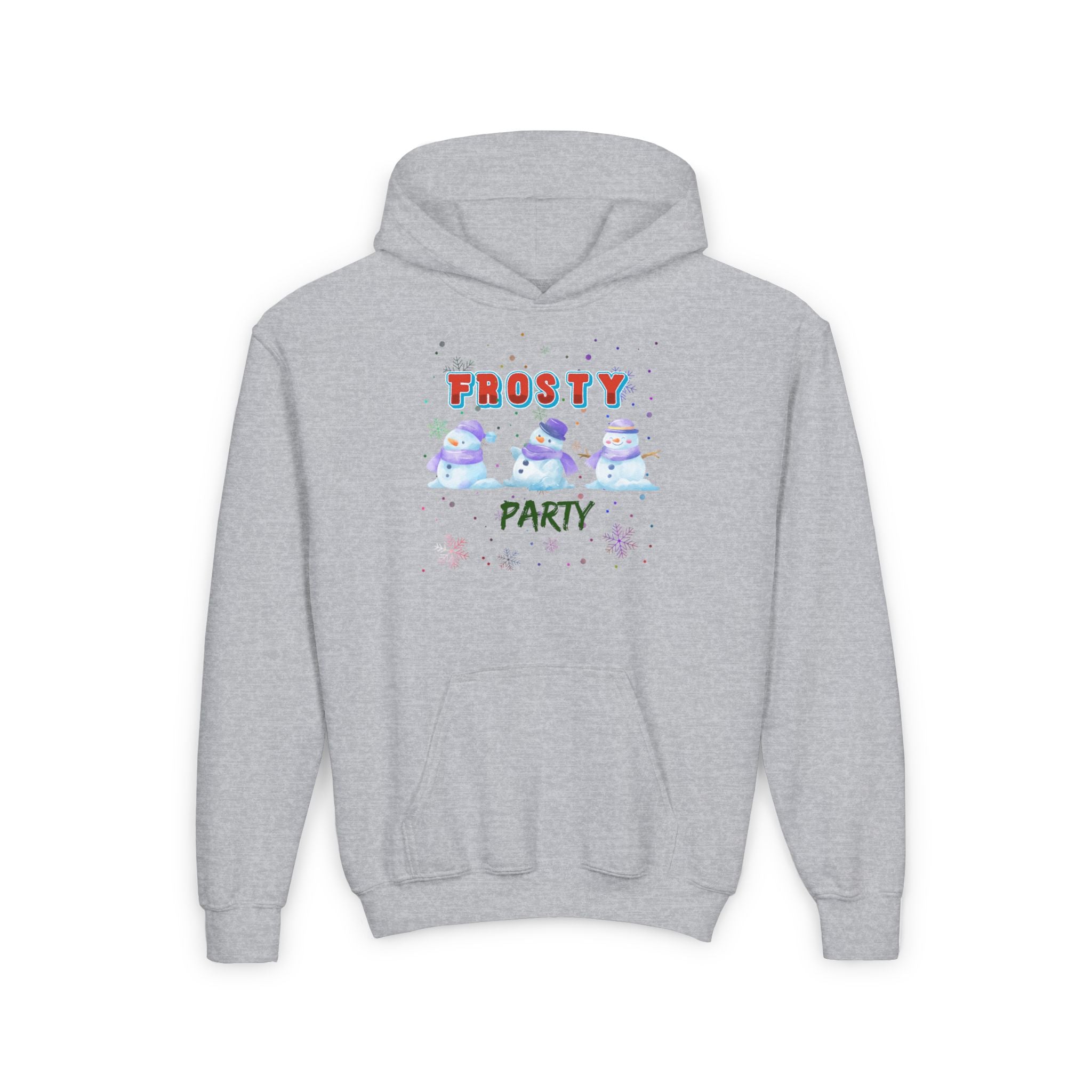 Frosty Party Youth Heavy Blend Hooded Sweatshirt