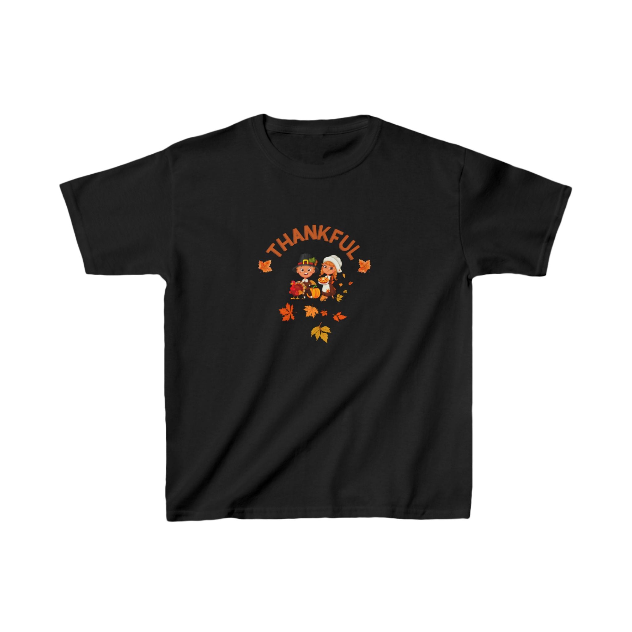 Pilgrims Turkey Day Kids Heavy Cotton™ Tee