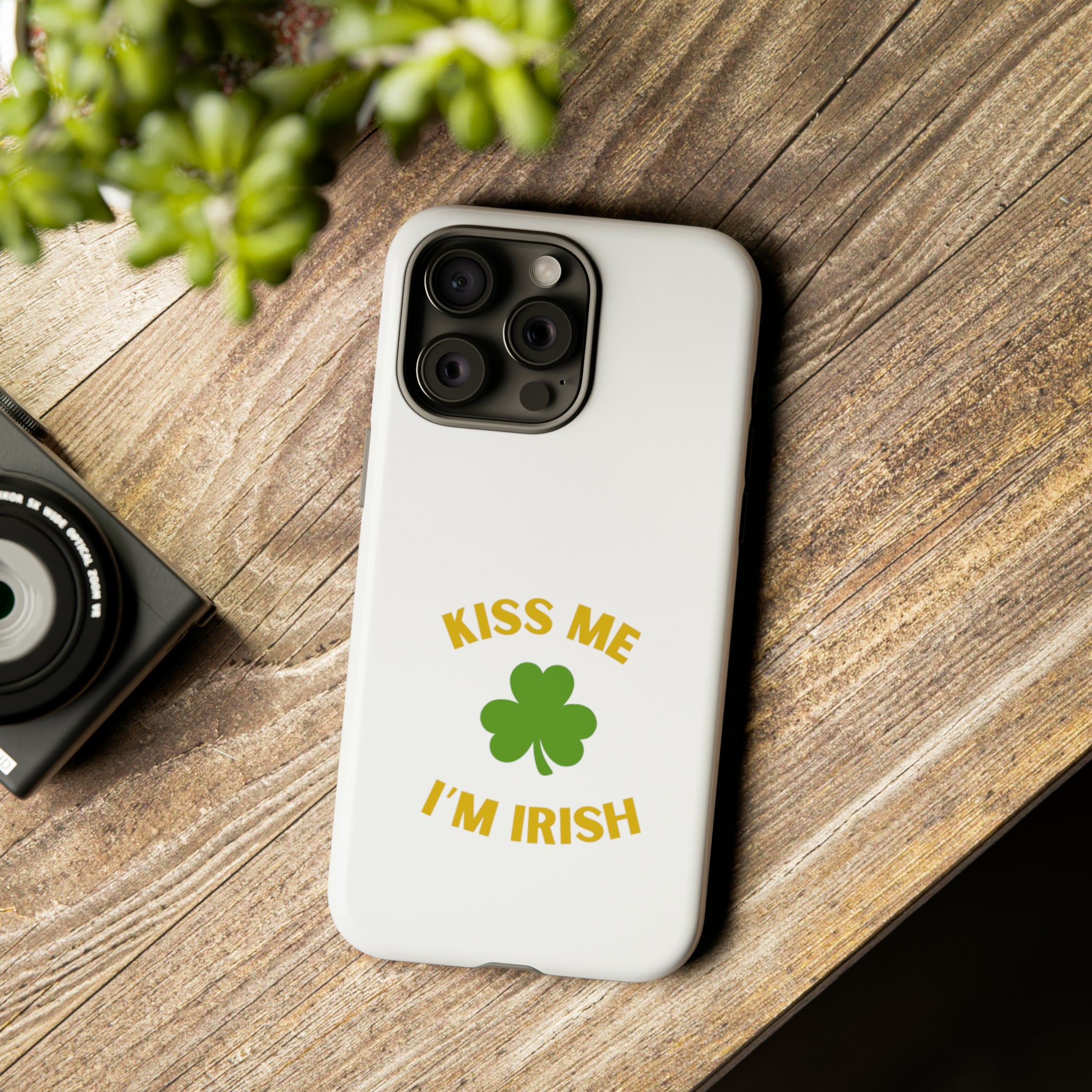 Kiss Me I'm Irish Tough Cases