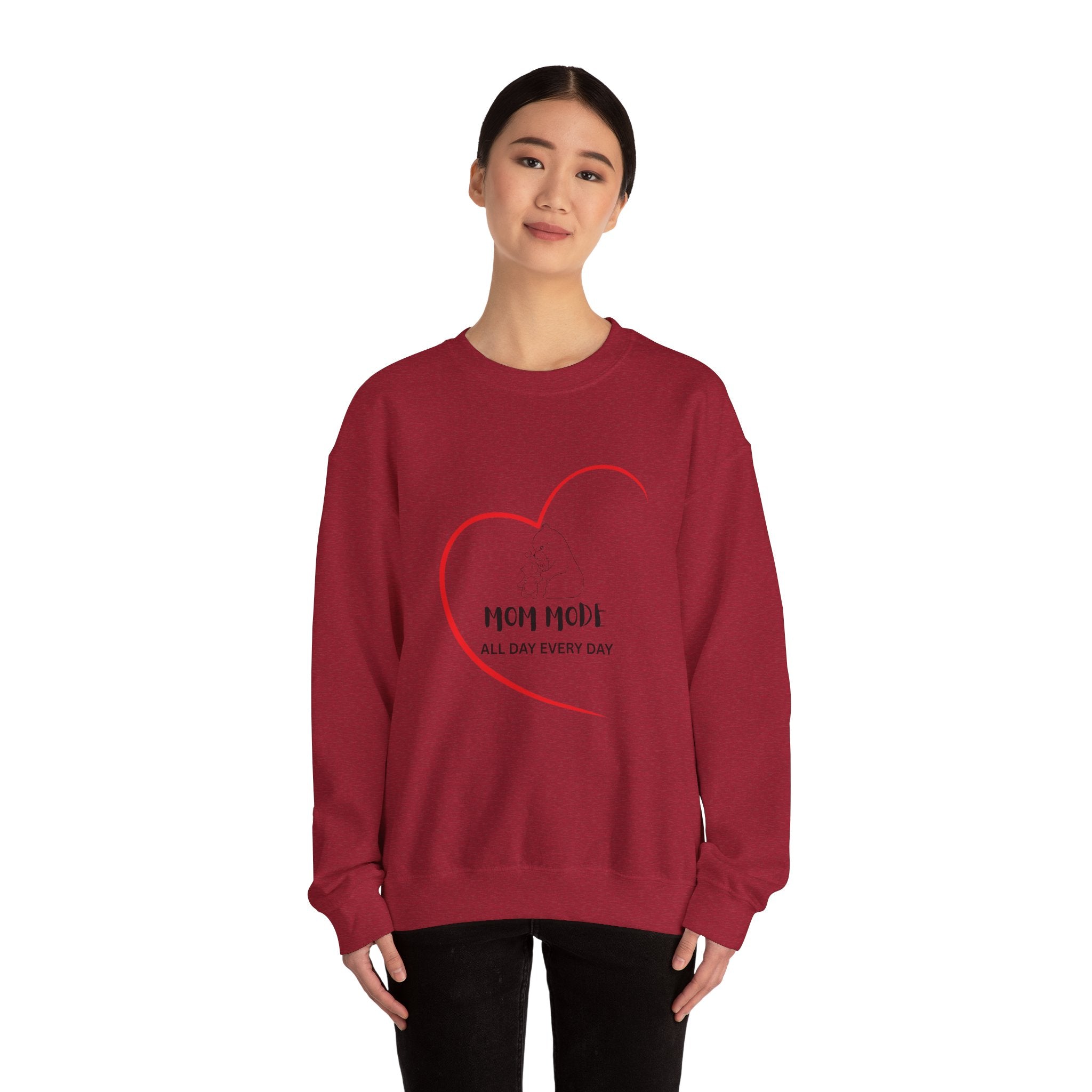 Mom Mode Crewneck Sweatshirt