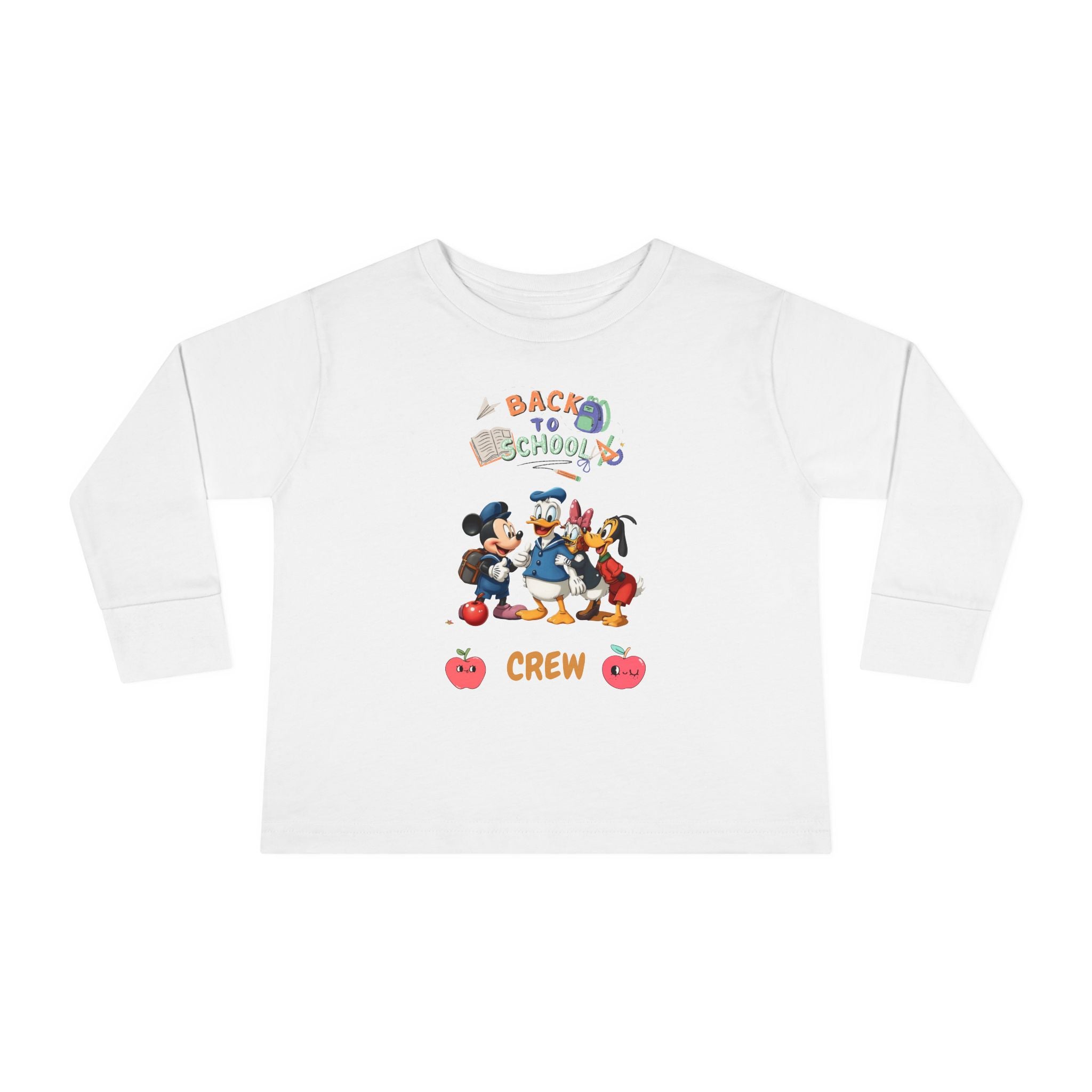 Back to School Crew Toddler Long Sleeve Tee