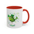 Lucky Bird St. Patrick's Day Coffee Mug - Green Accent 11/15oz
