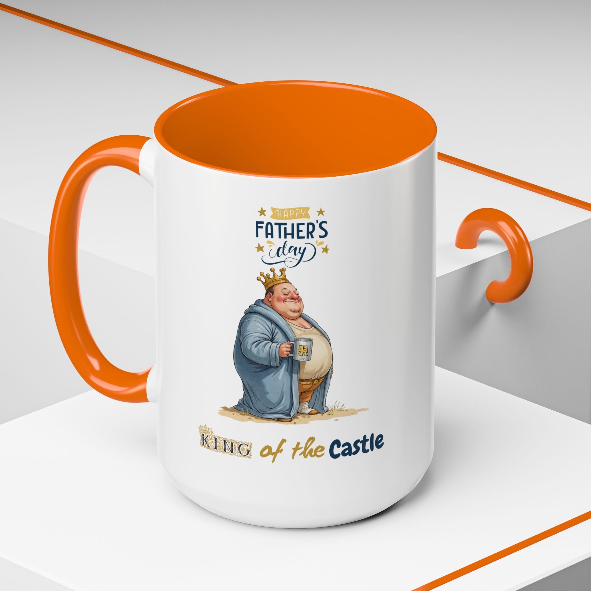 Father's Day King of the Castle Mug