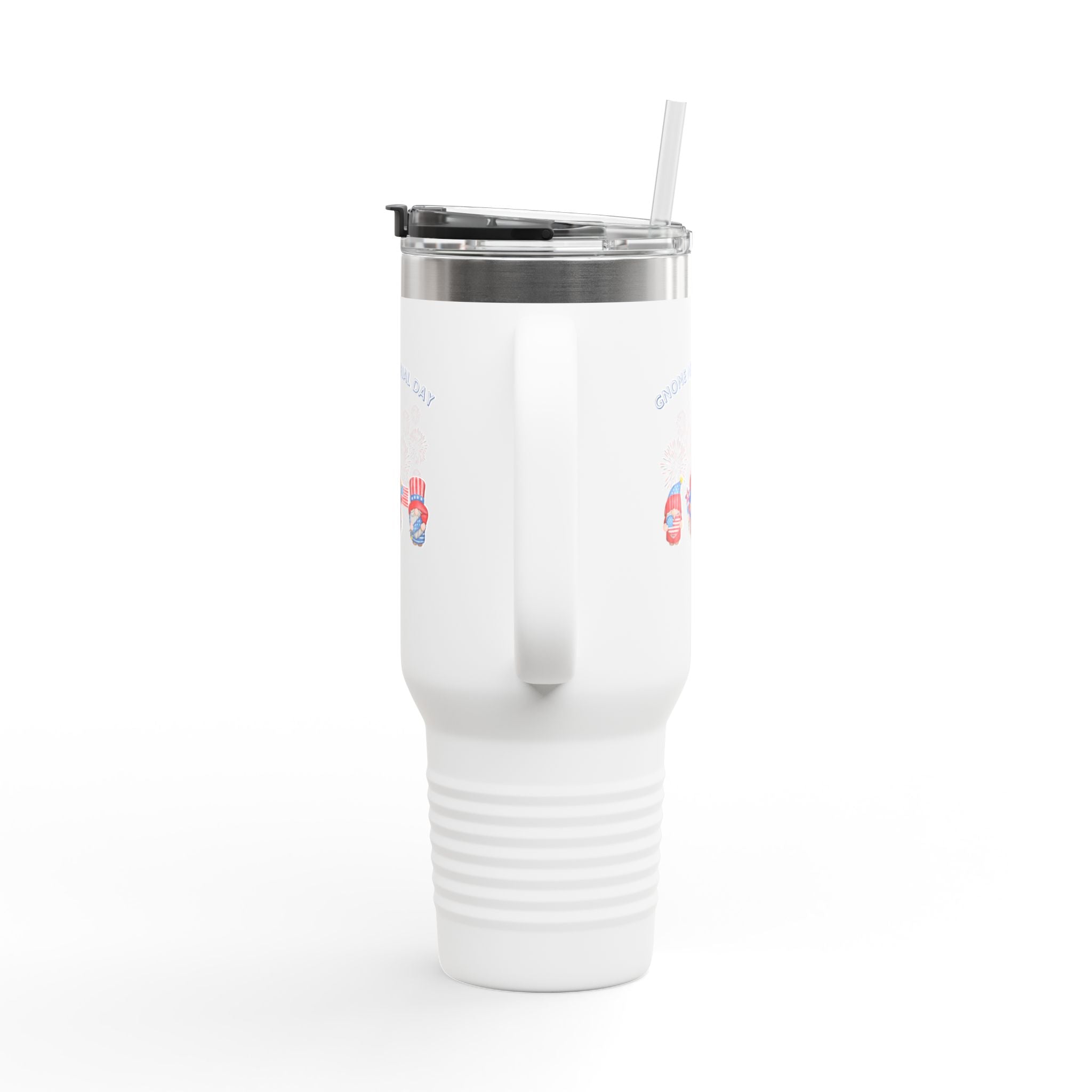 Gnome Memorial Day  Insulated Travel Mug, 40oz