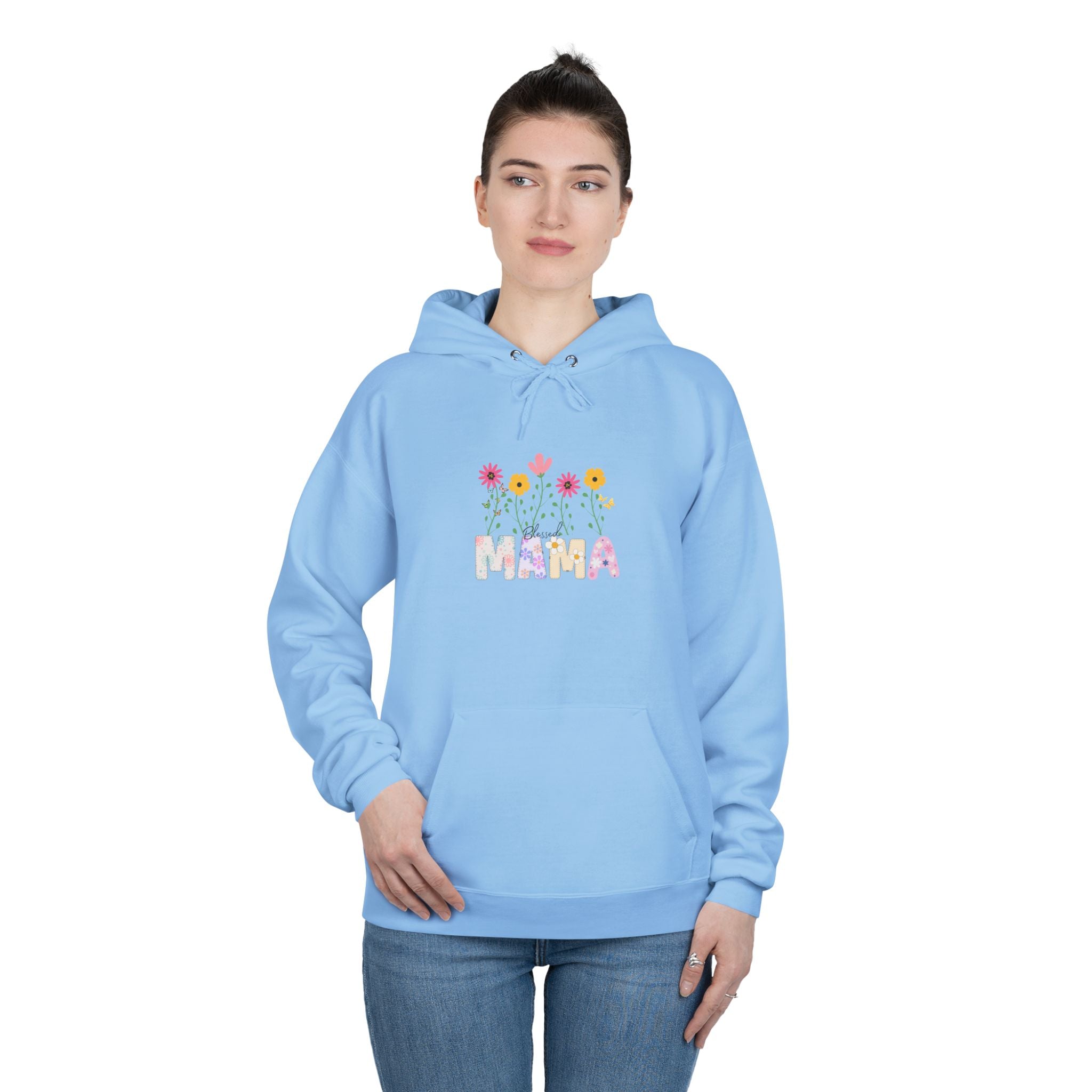 Blessed Mama Eco-Friendly Pullover Hoodie