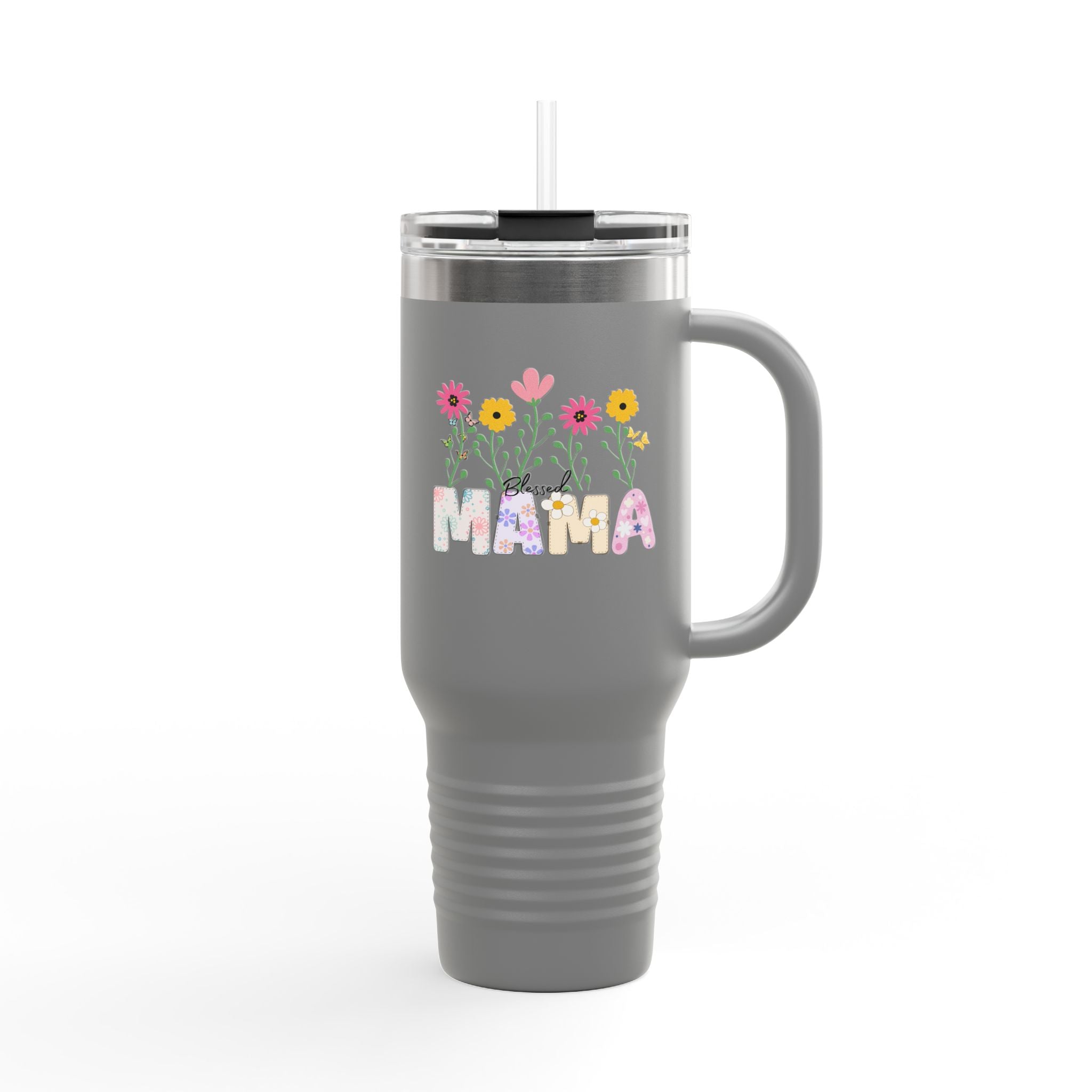 Blessed Mama Insulated Travel Mug - 40oz