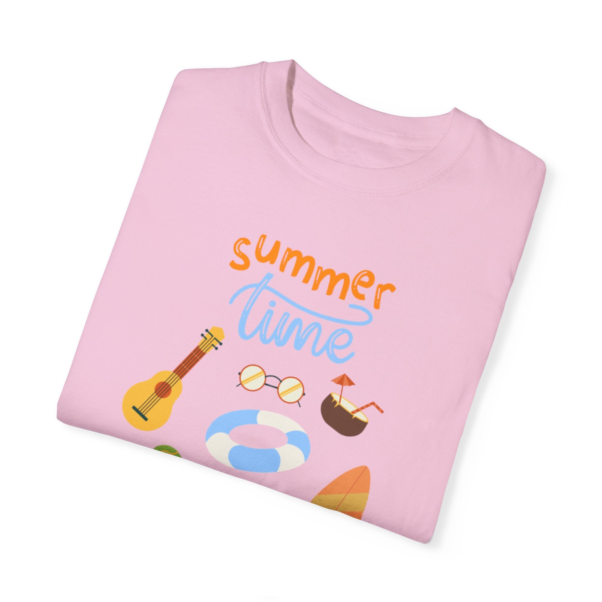 Summertime Fun Unisex Garment-Dyed T-shirt