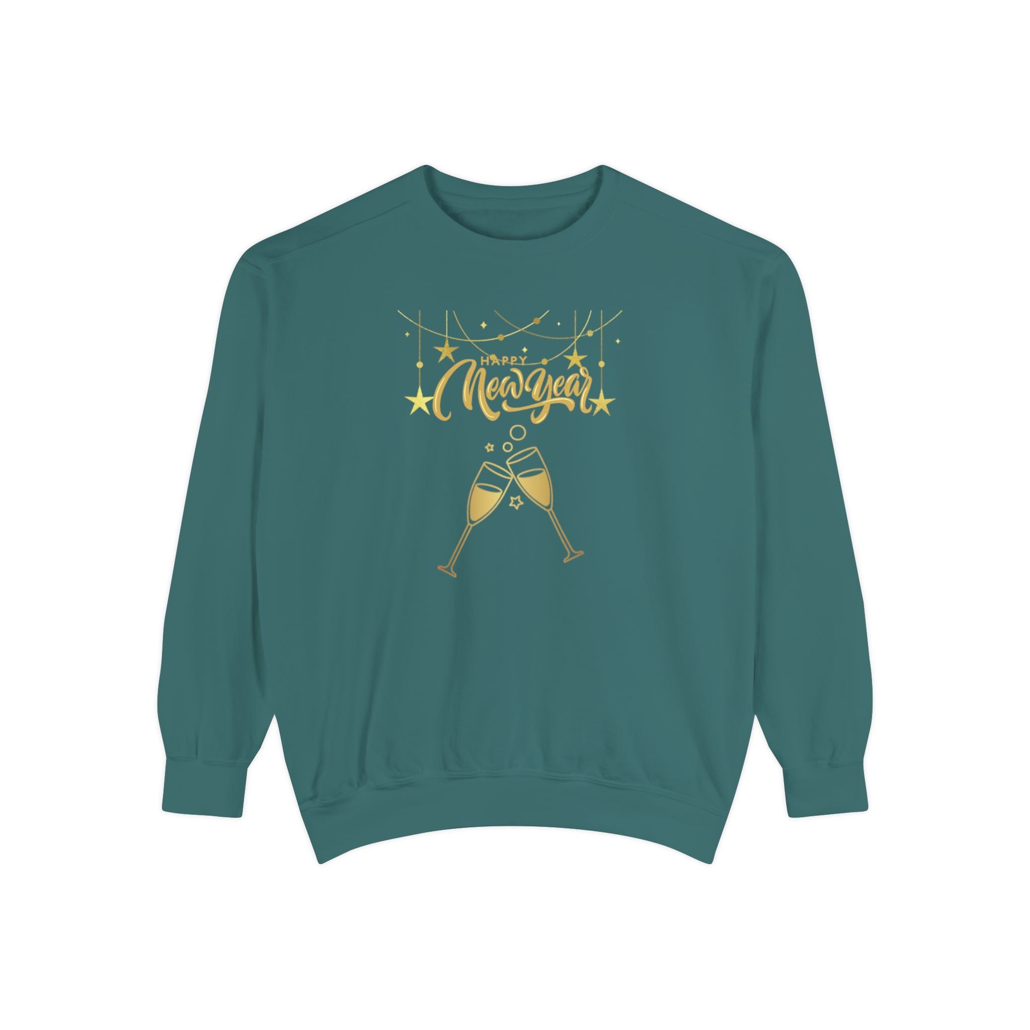 Happy New Year Unisex Garment-Dyed Sweatshirt