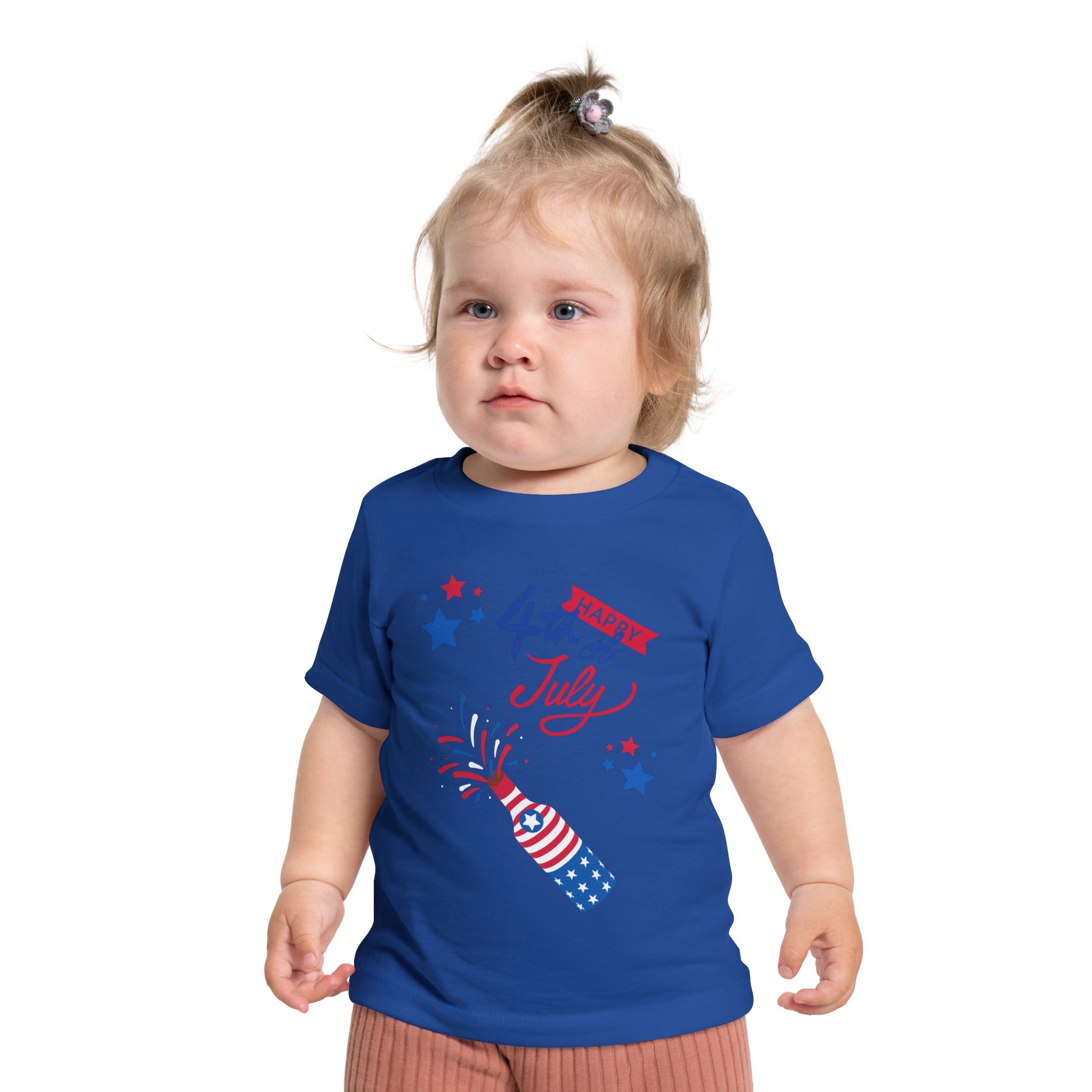 Happy 4th Of July Celebration Baby Short Sleeve T-Shirt