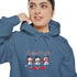 Snowman Crew Unisex Garment-Dyed Hoodie