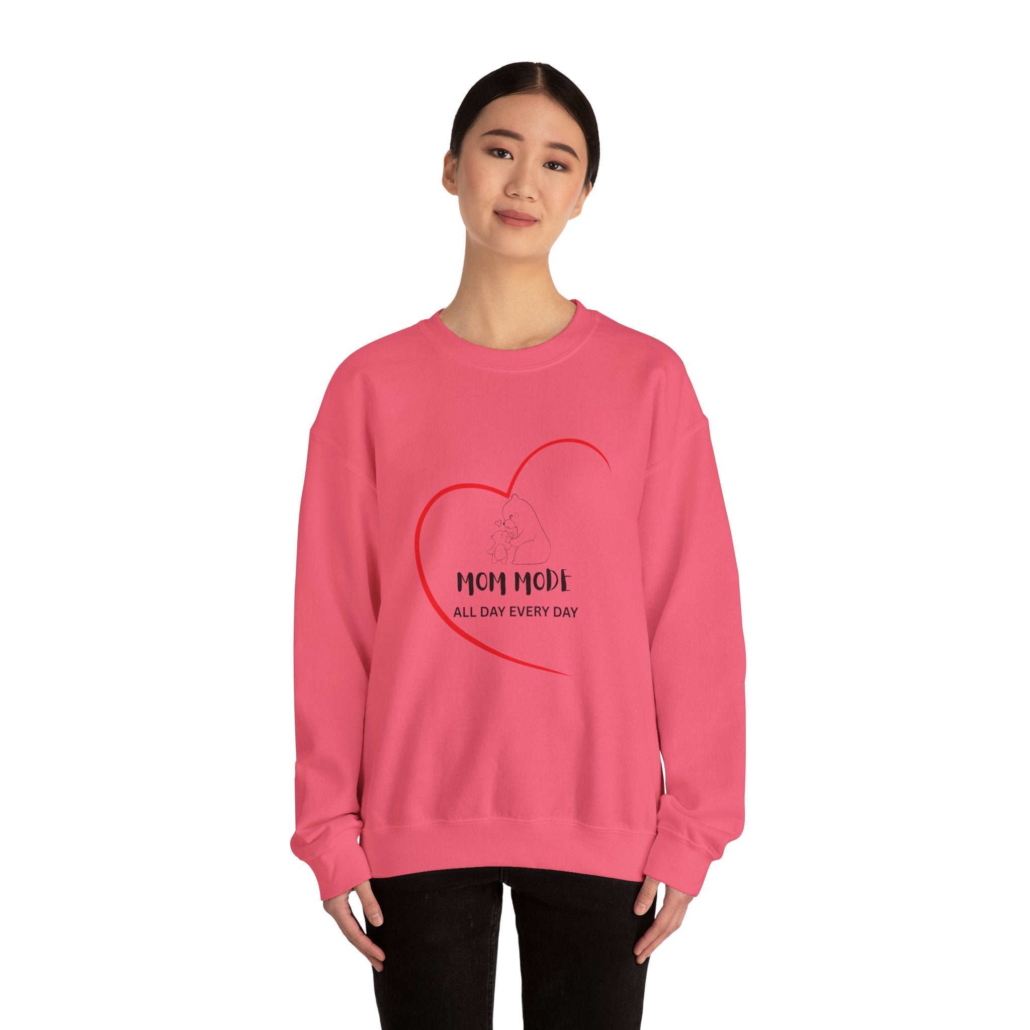Mom Mode Crewneck Sweatshirt