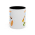 Summertime Fun Accent Coffee Mug (11, 15oz)