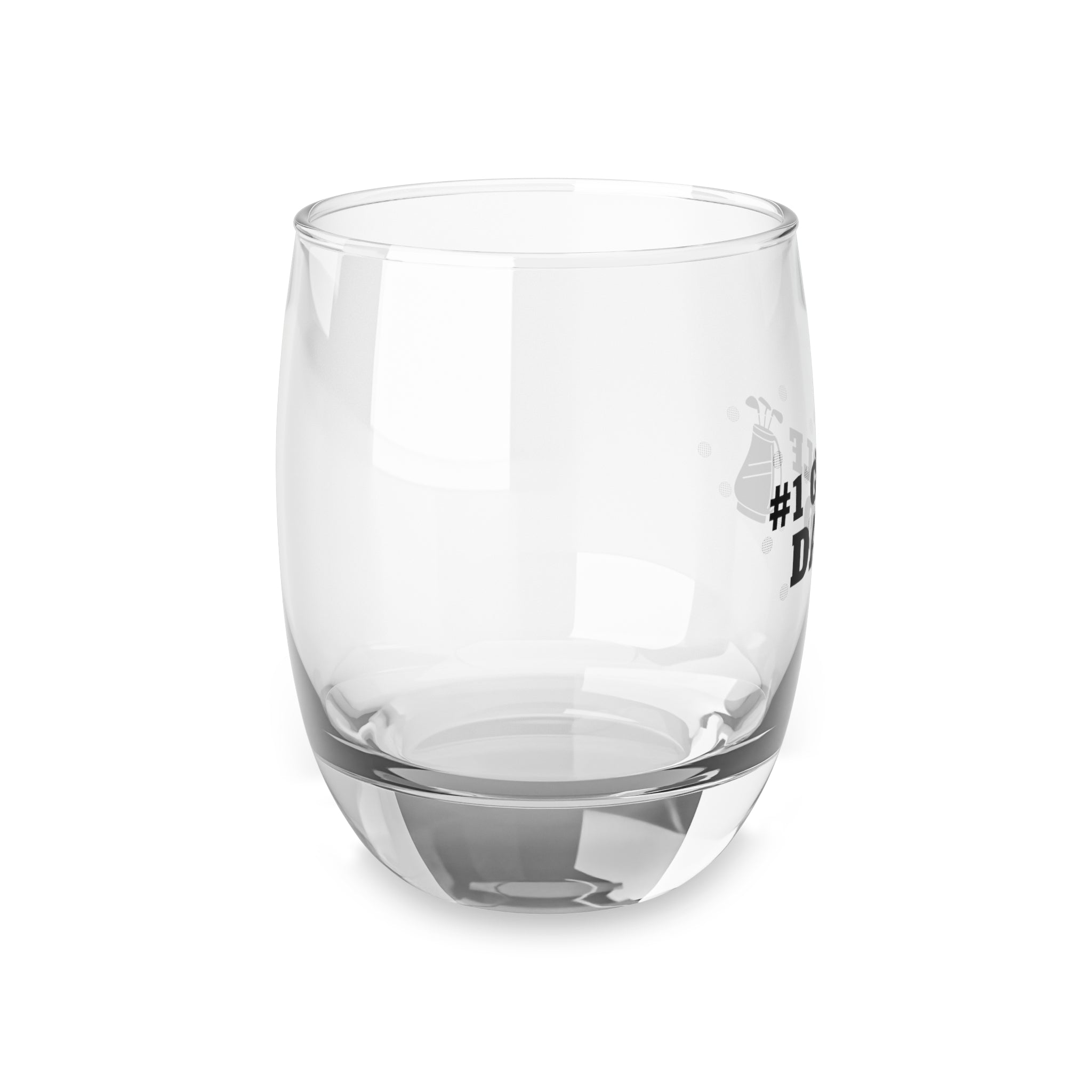 Happy Father's Day Golf Whiskey Glass