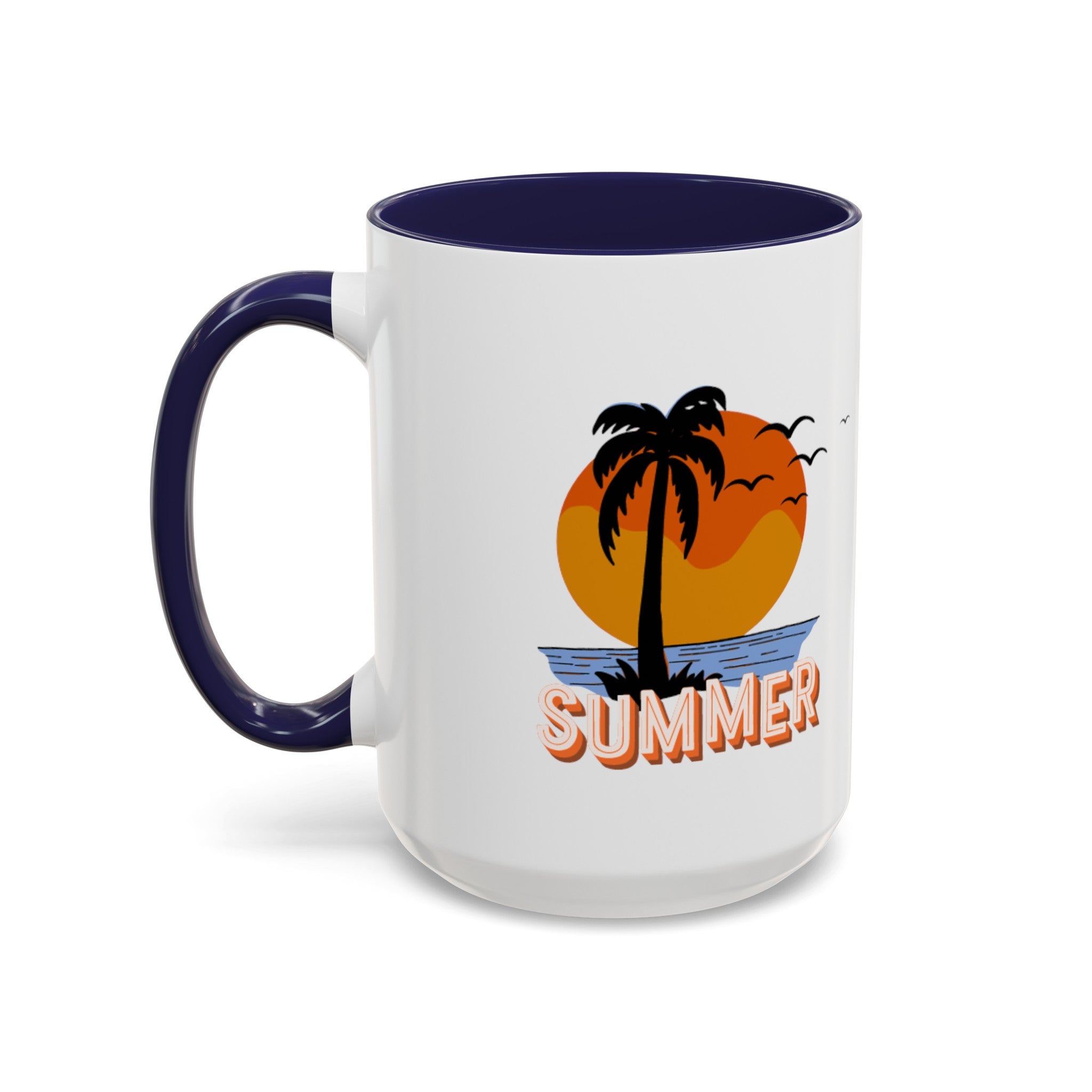 Summer Sunset Accent Coffee Mug (11, 15oz)