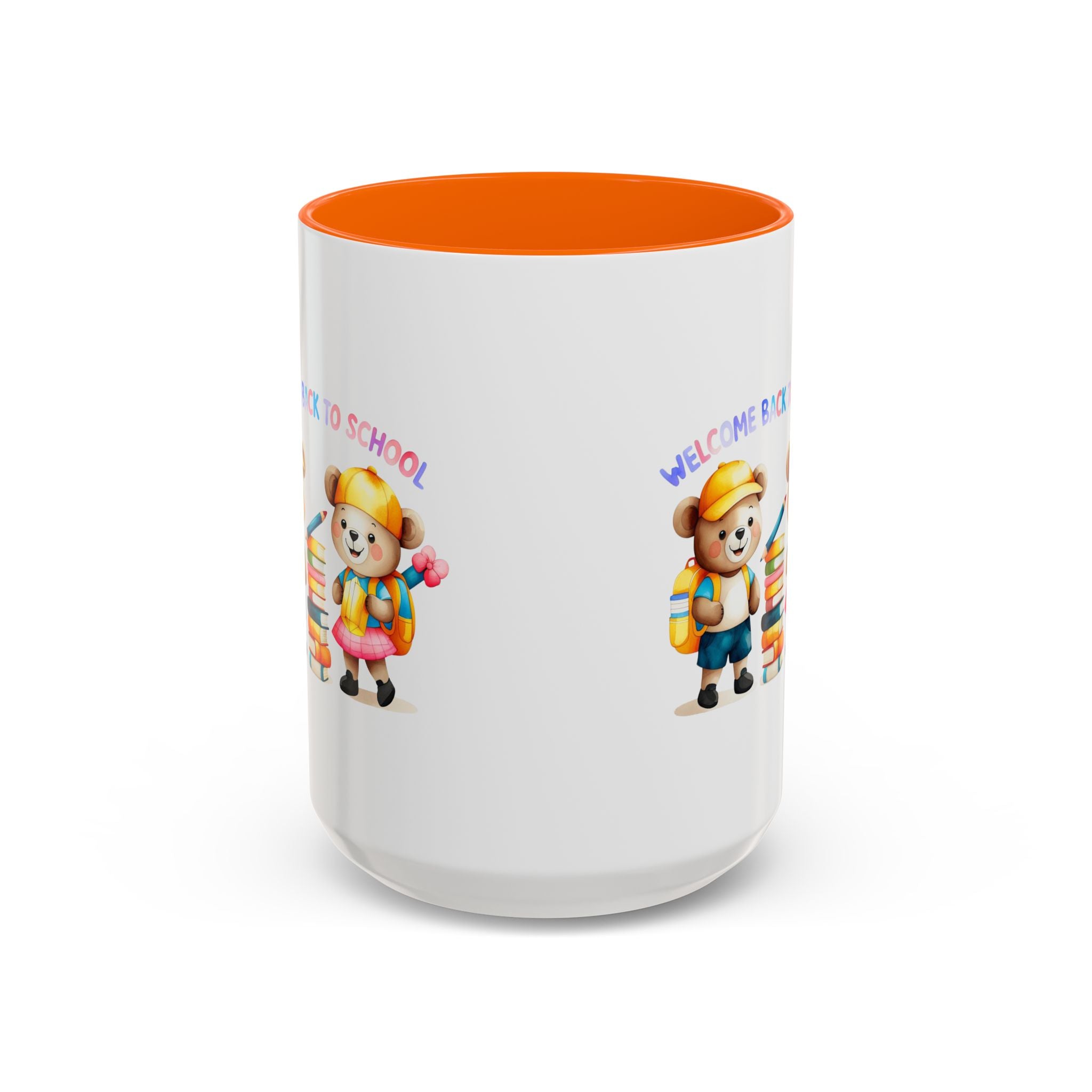 Welcome Back to School Bear Coffee Mug - 11oz, 15oz