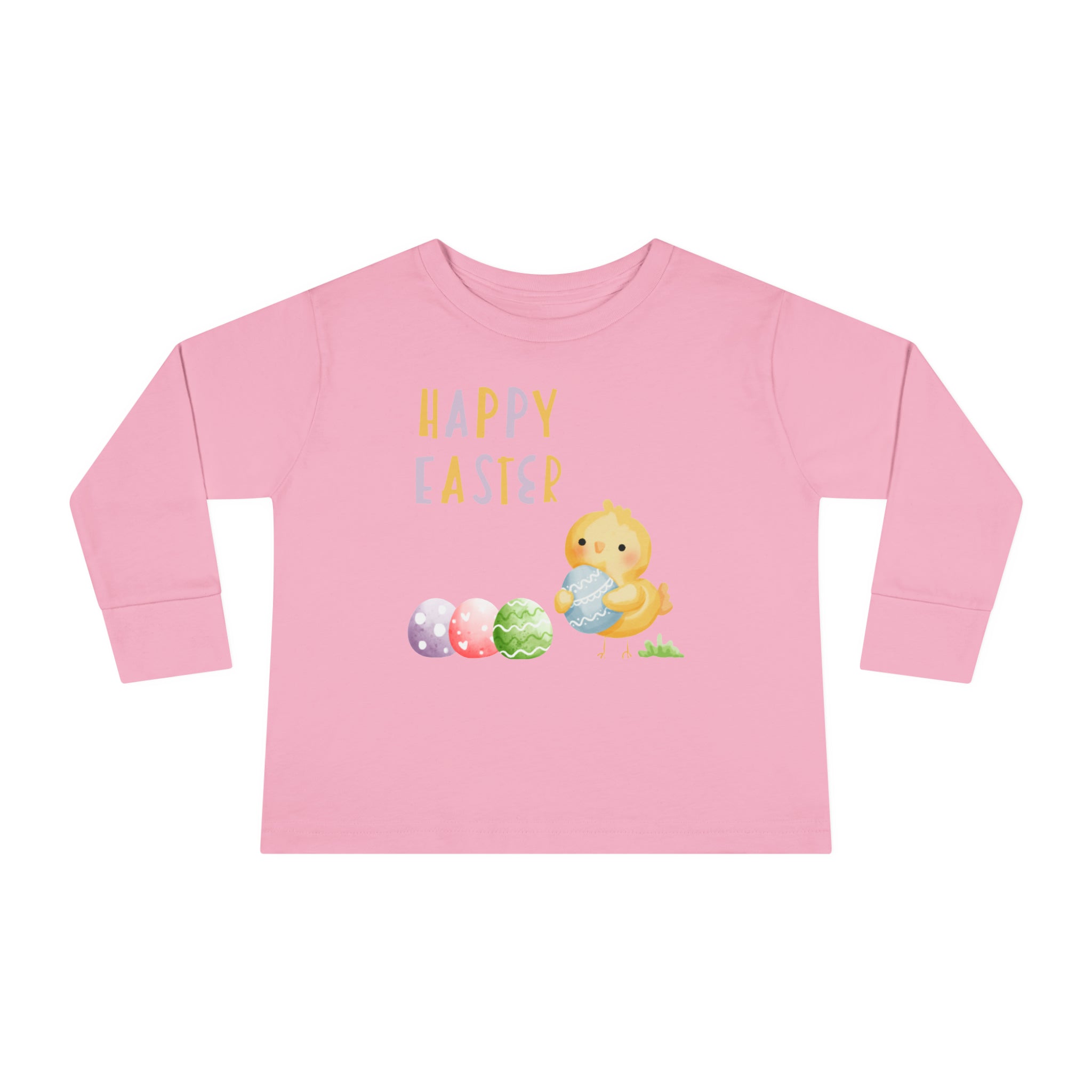 Wishing You A Happy Easter Toddler Long Sleeve Tee