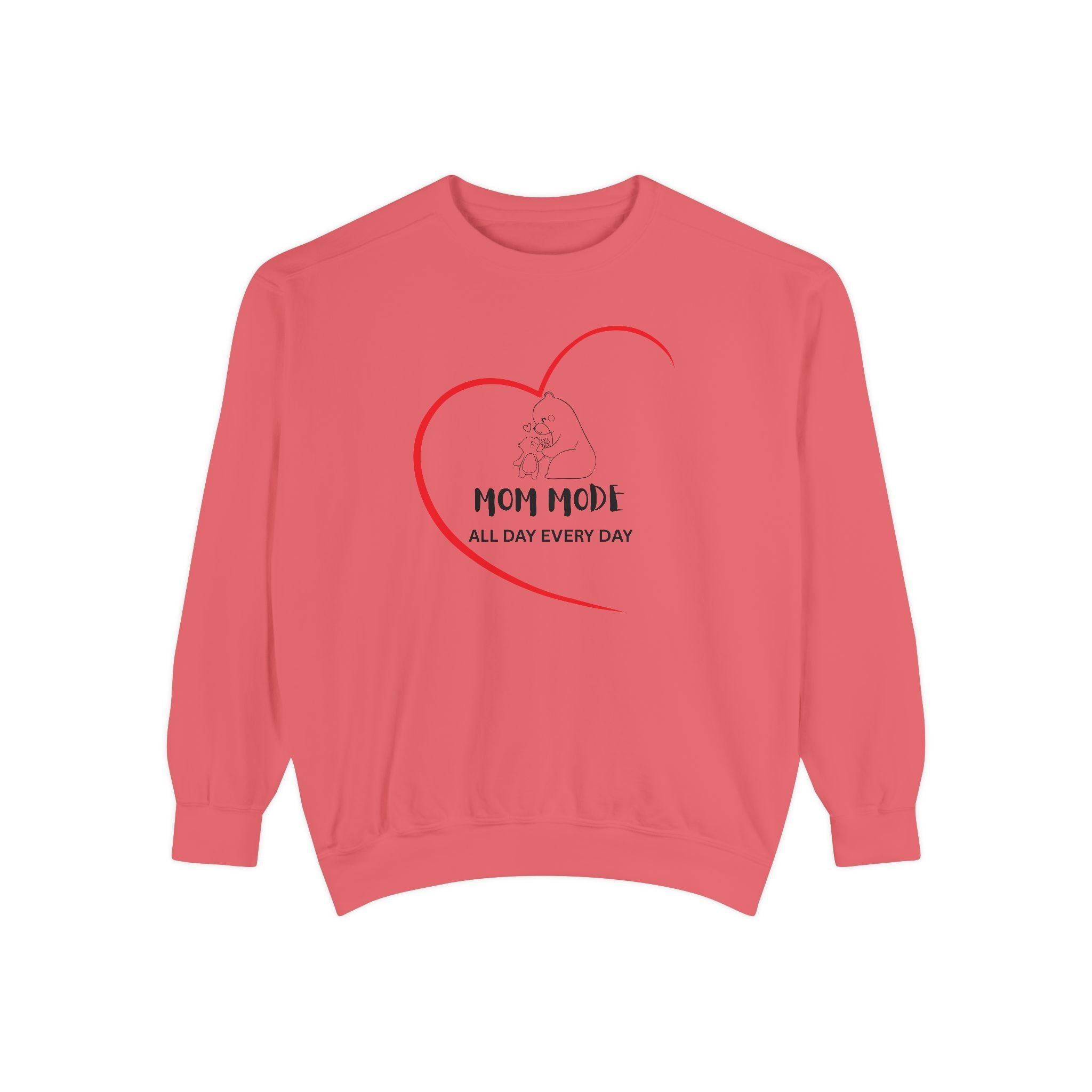 Mom Mode Garment-Dyed Sweatshirt