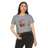Happy 4th of July Teddy Bear Couple  Crop Top
