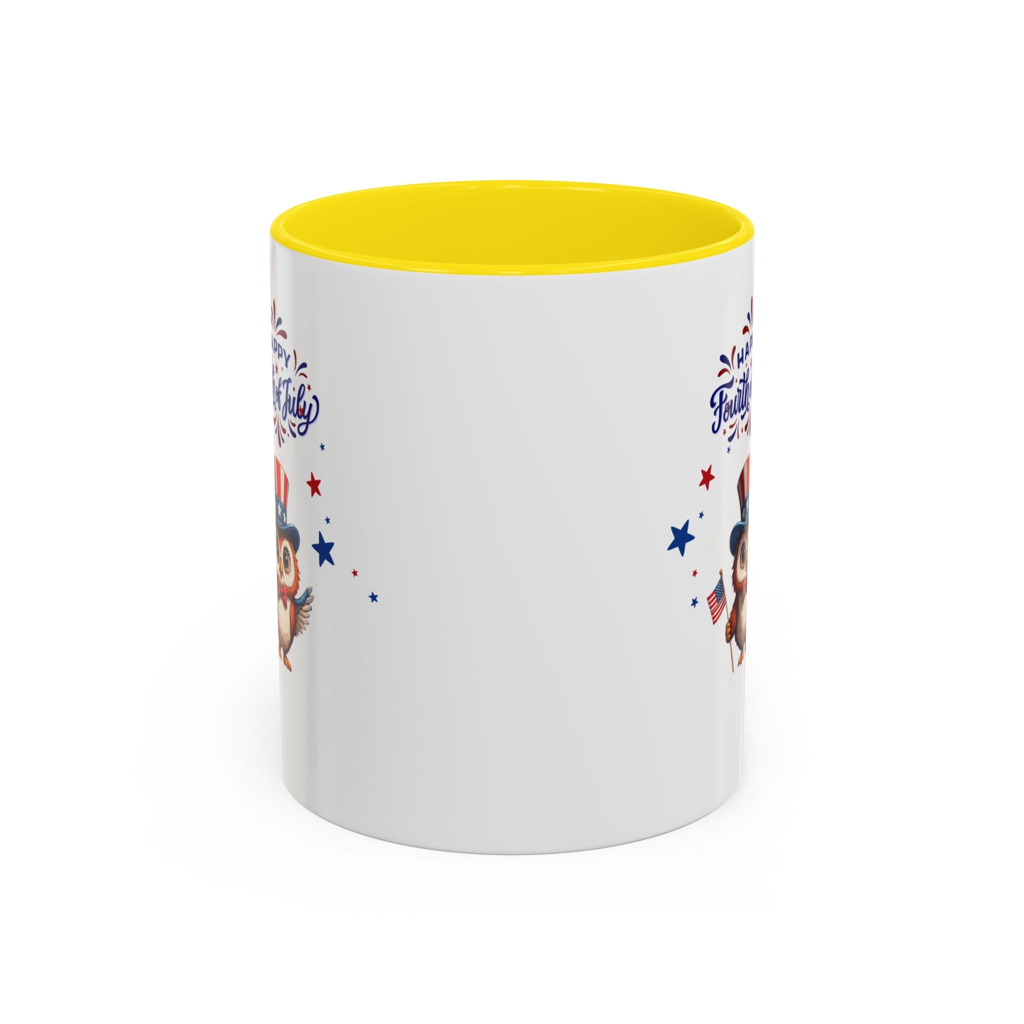 American Eagle Happy 4th of July Coffee Mug