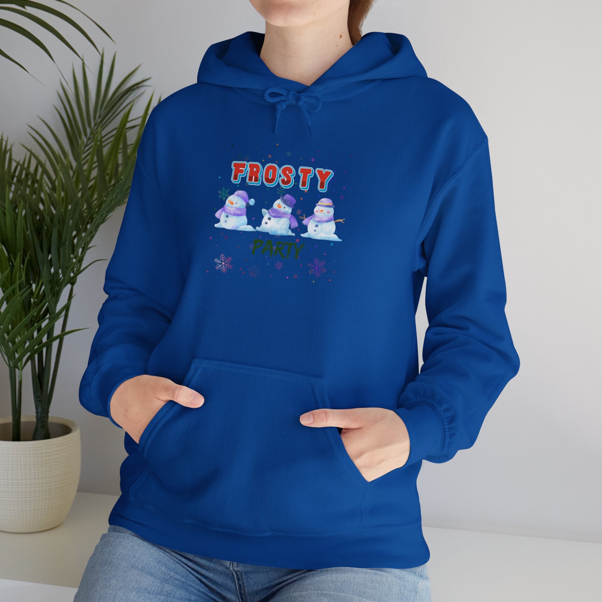 Frosty Party Unisex Heavy Blend™ Hooded Sweatshirt