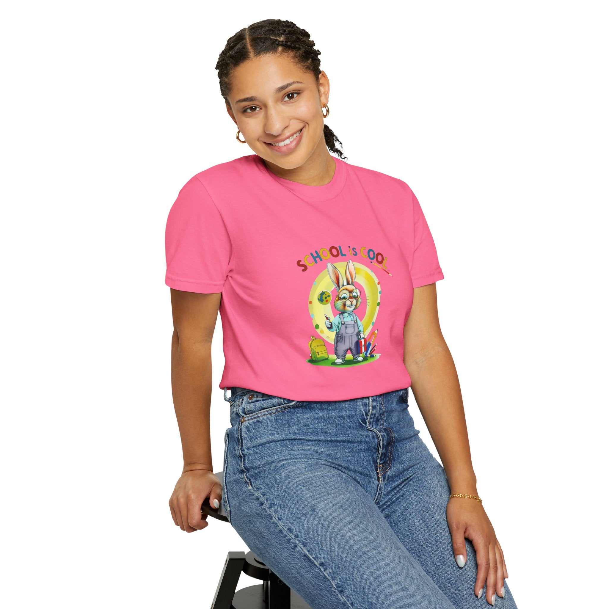 School is Cool Unisex Garment-Dyed Tee