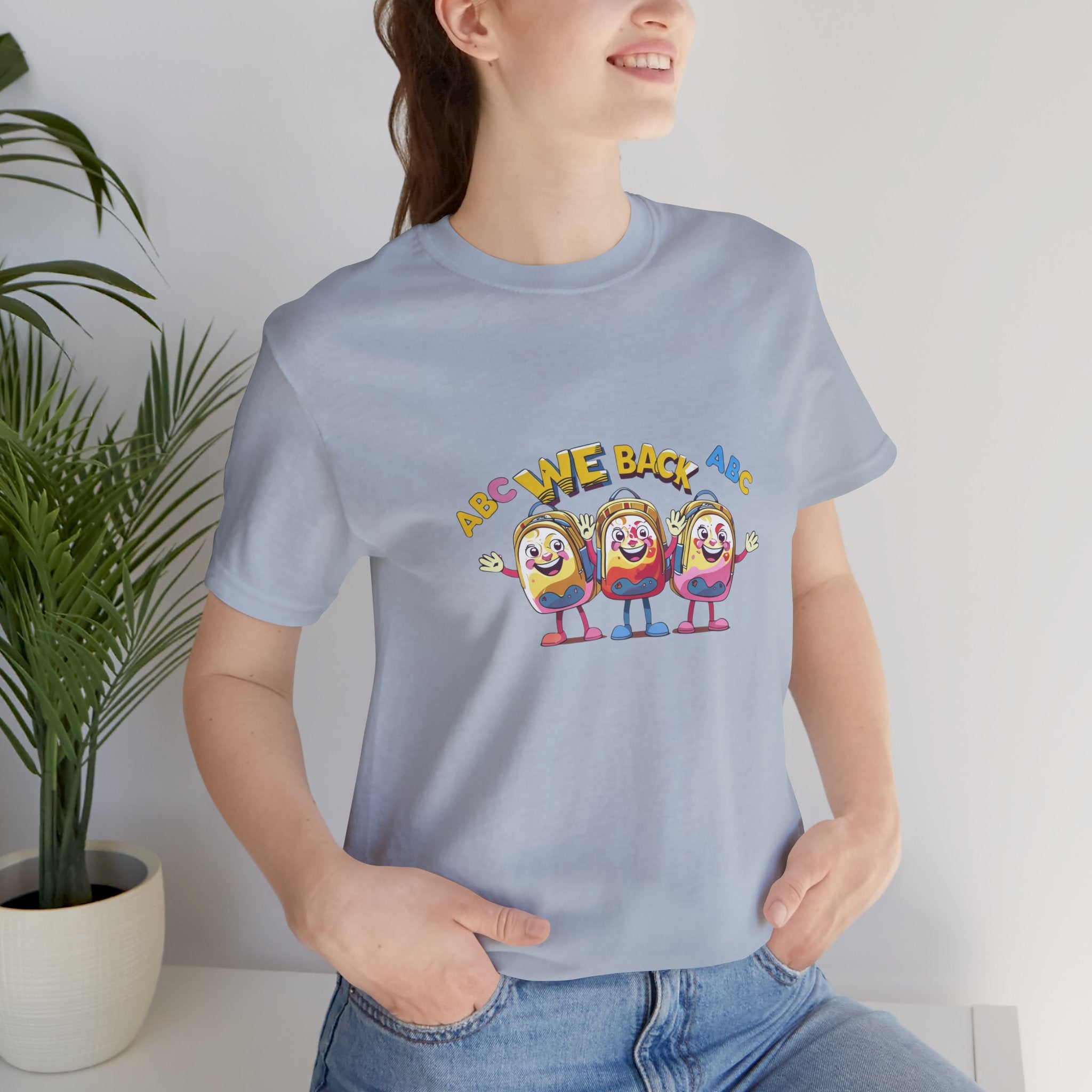 We Back Unisex Jersey Short Sleeve Tee