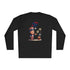 Uncle Sam Happy 4th of July Unisex Lightweight Long Sleeve Tee