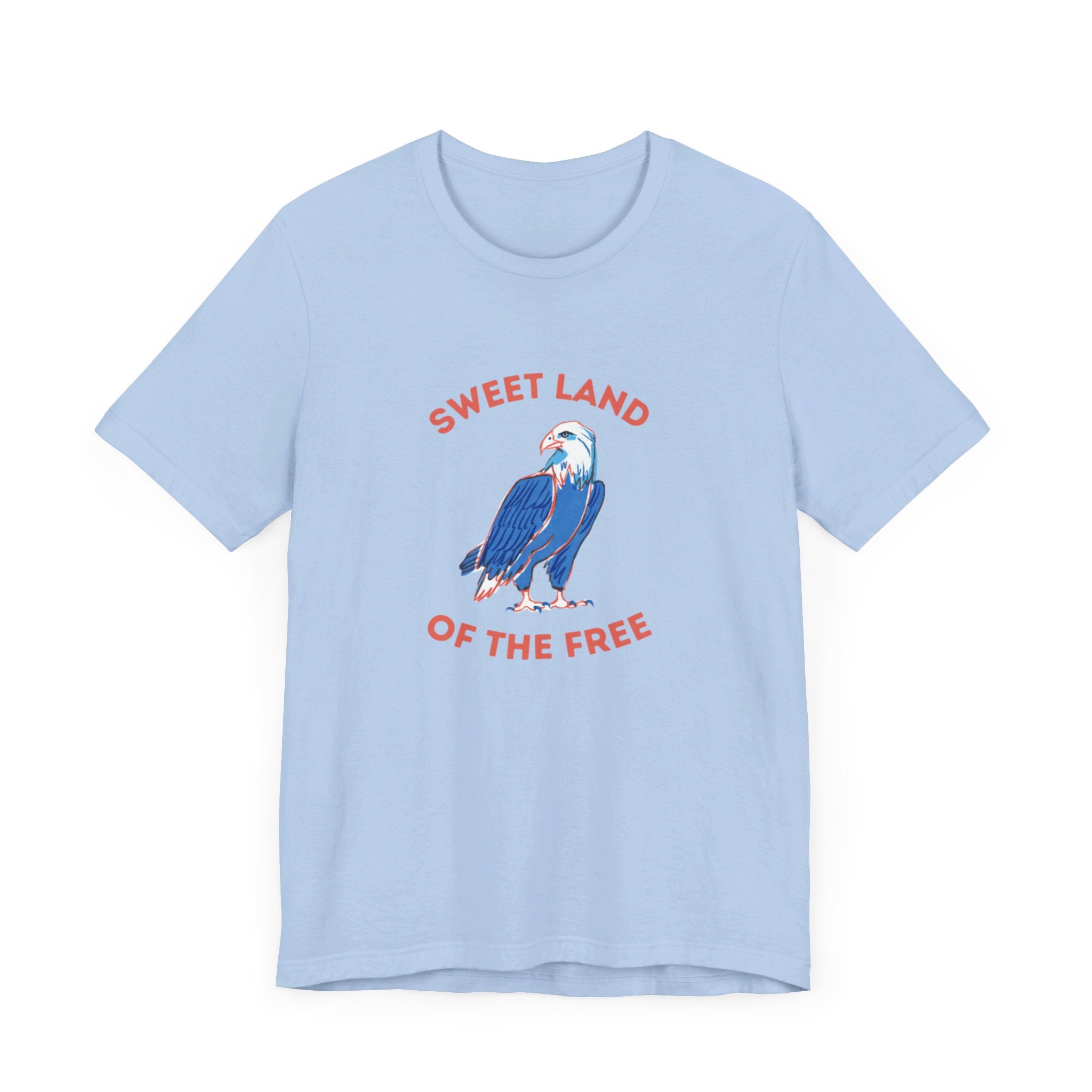 Sweet Land Of The Free Unisex Jersey Short Sleeve Tee
