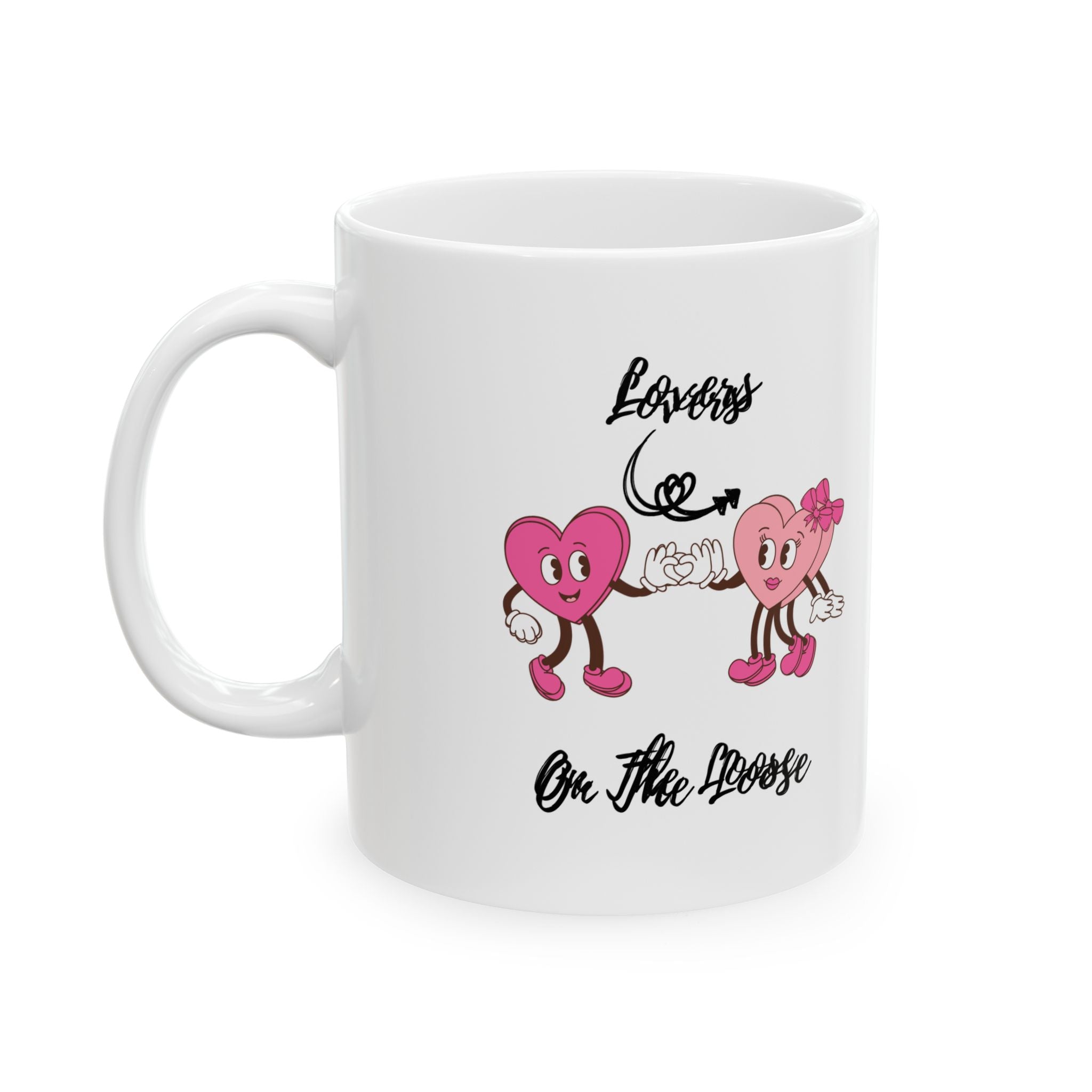 Lovers On The Loose Ceramic Mug, (11oz, 15oz)