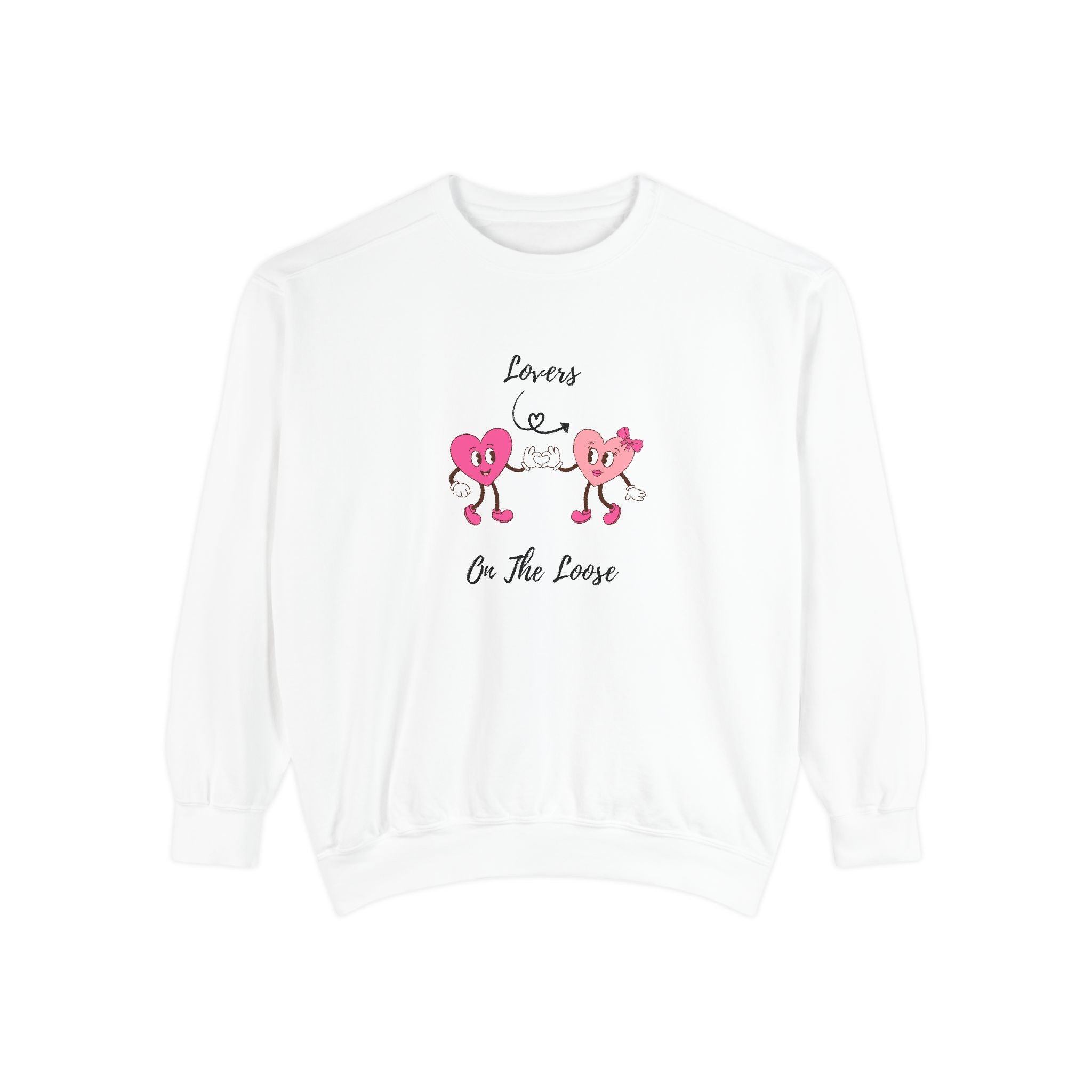 Lovers On The Loose Unisex Garment-Dyed Sweatshirt