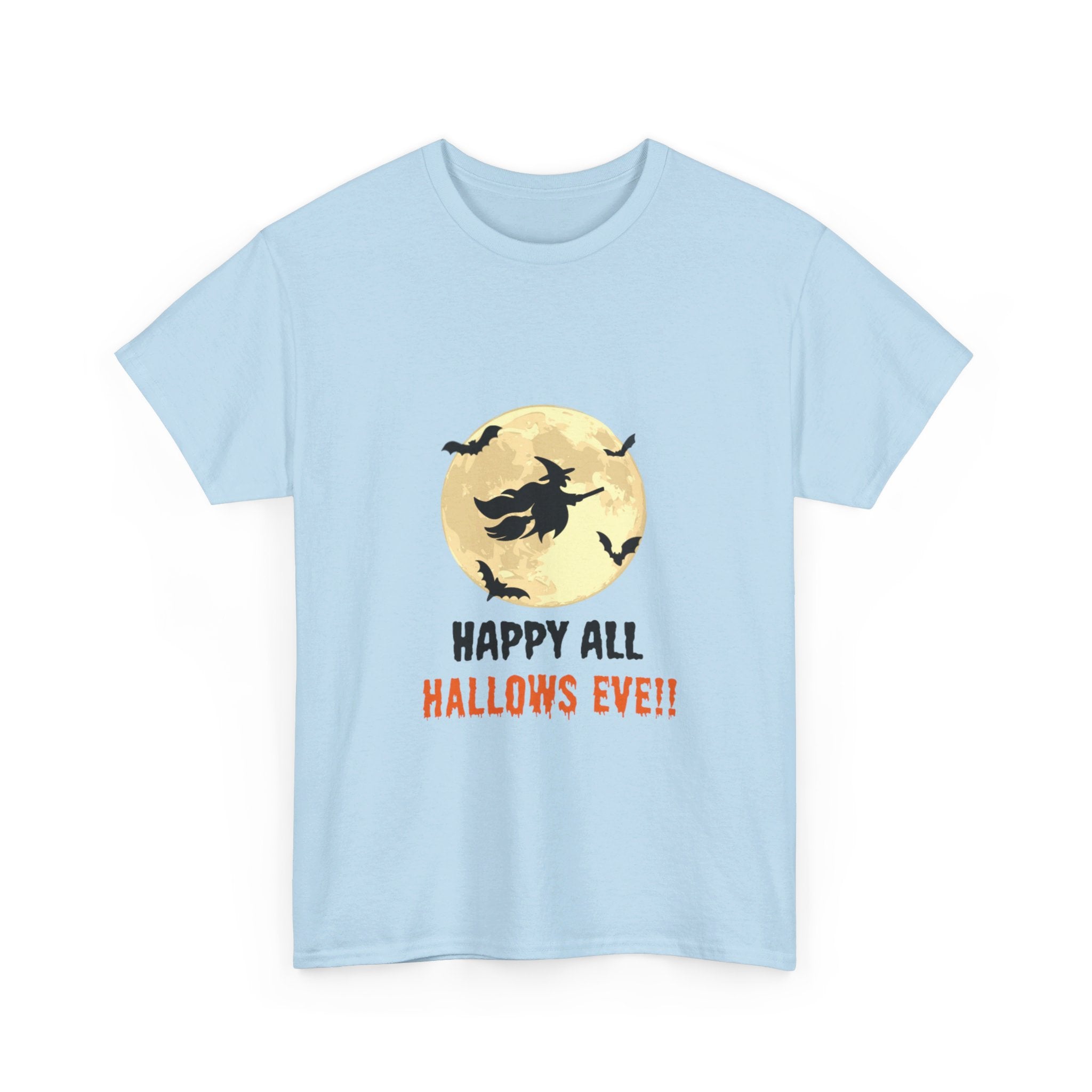 Happy All Hallows Eve Unisex Heavy Cotton Tee