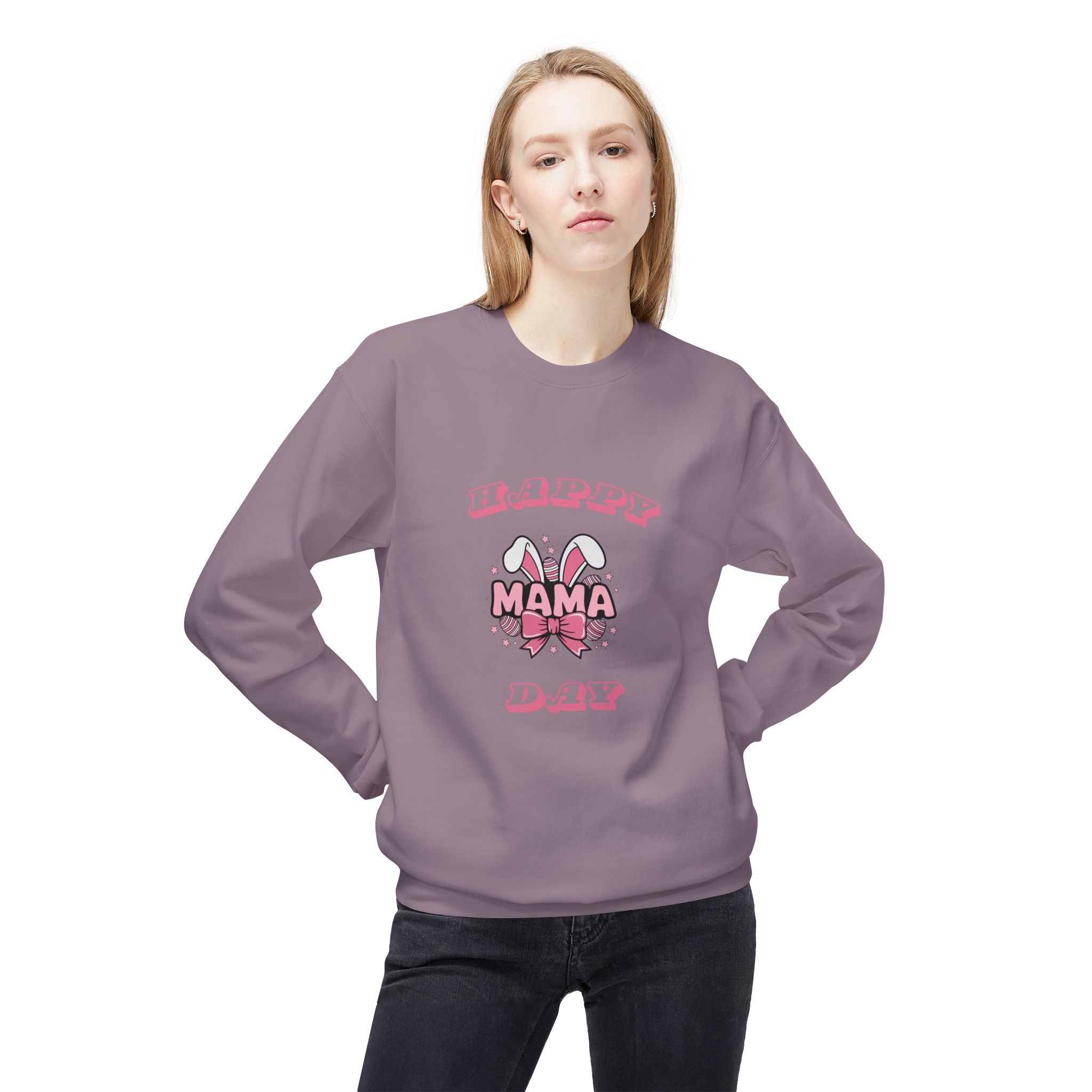 Happy Mamma Day Fleece Sweatshirt