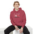 Santa Claus Loves ChristmasUnisex Garment-Dyed Hoodie