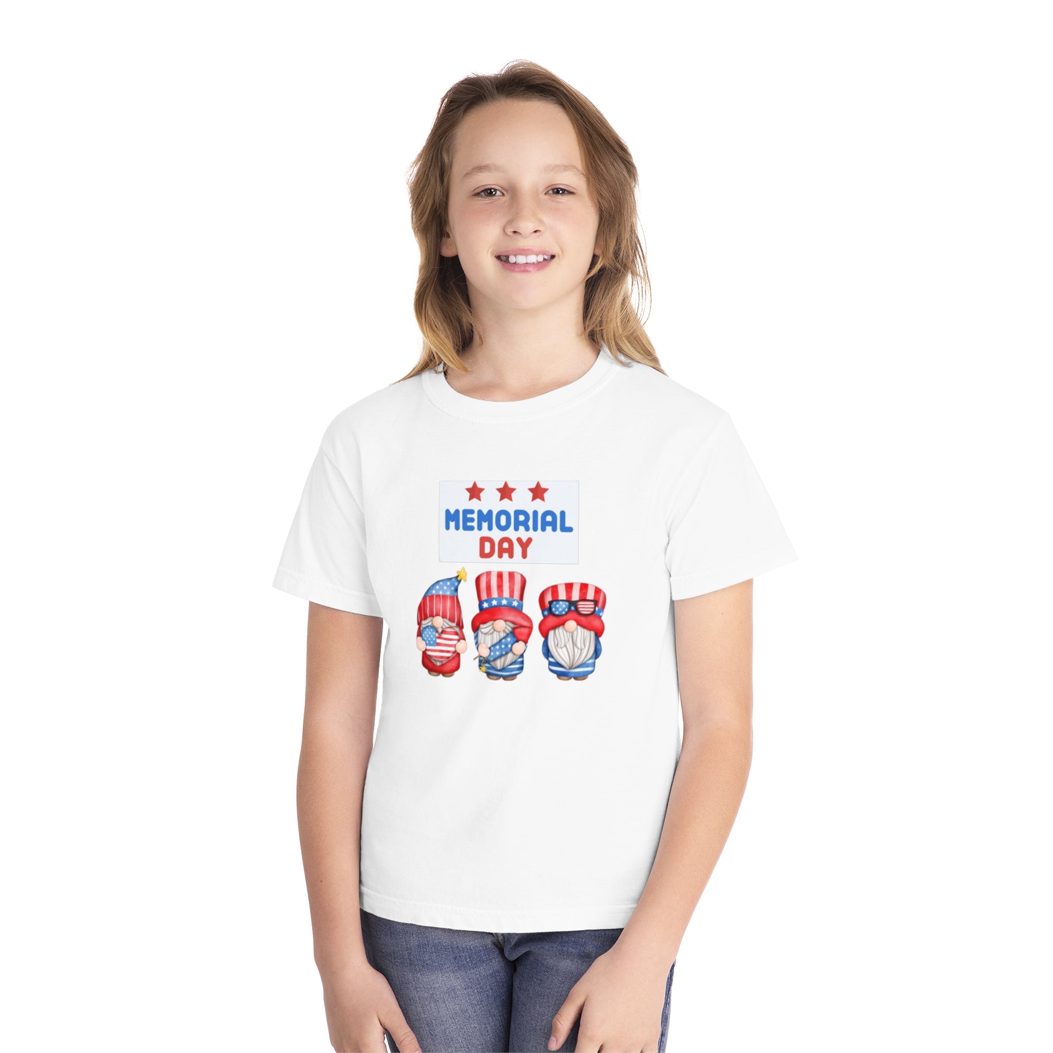 Happy Tribute Day Gnome Youth Midweight Tee