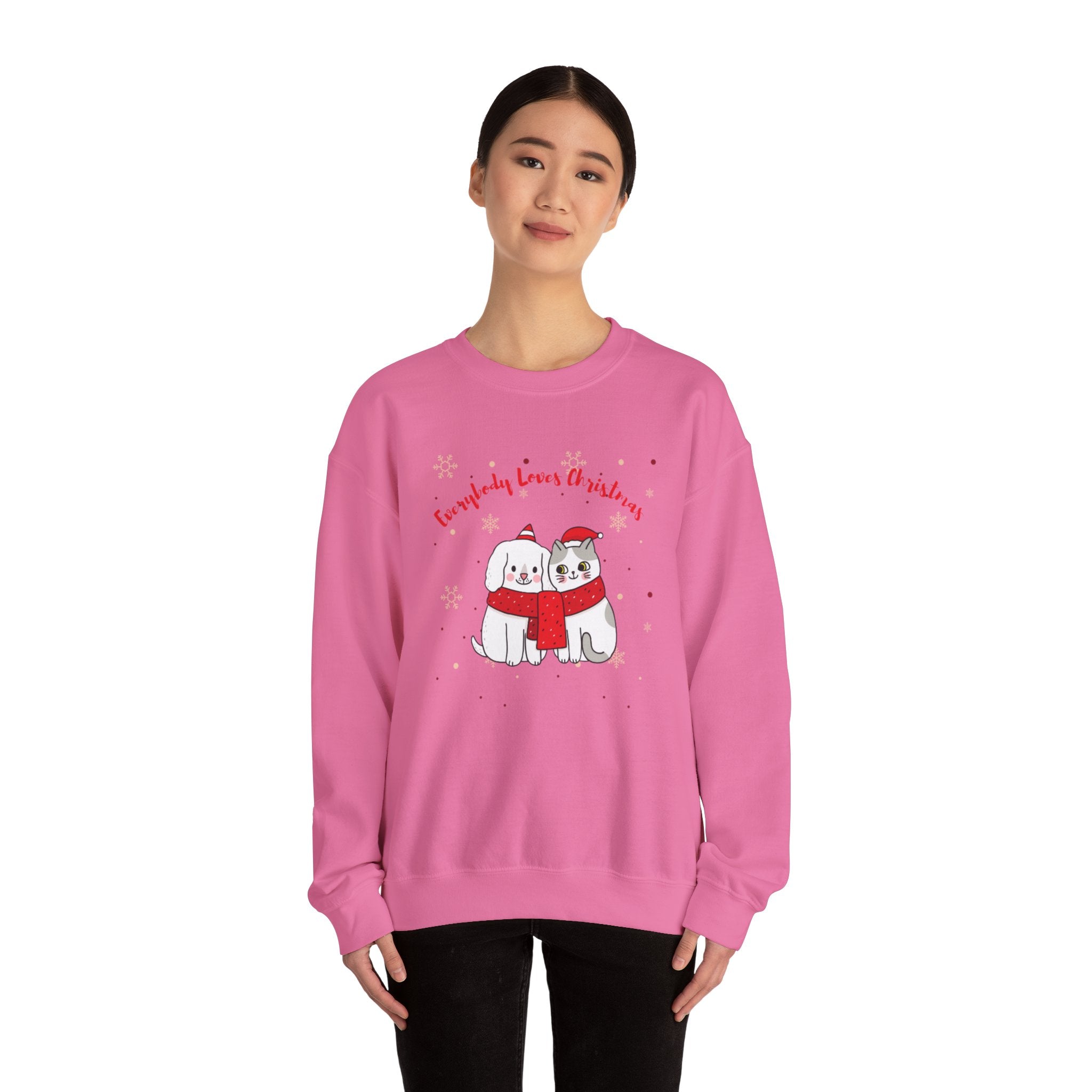 Everybody Loves Christmas Unisex Heavy Blend™ Crewneck Sweatshirt