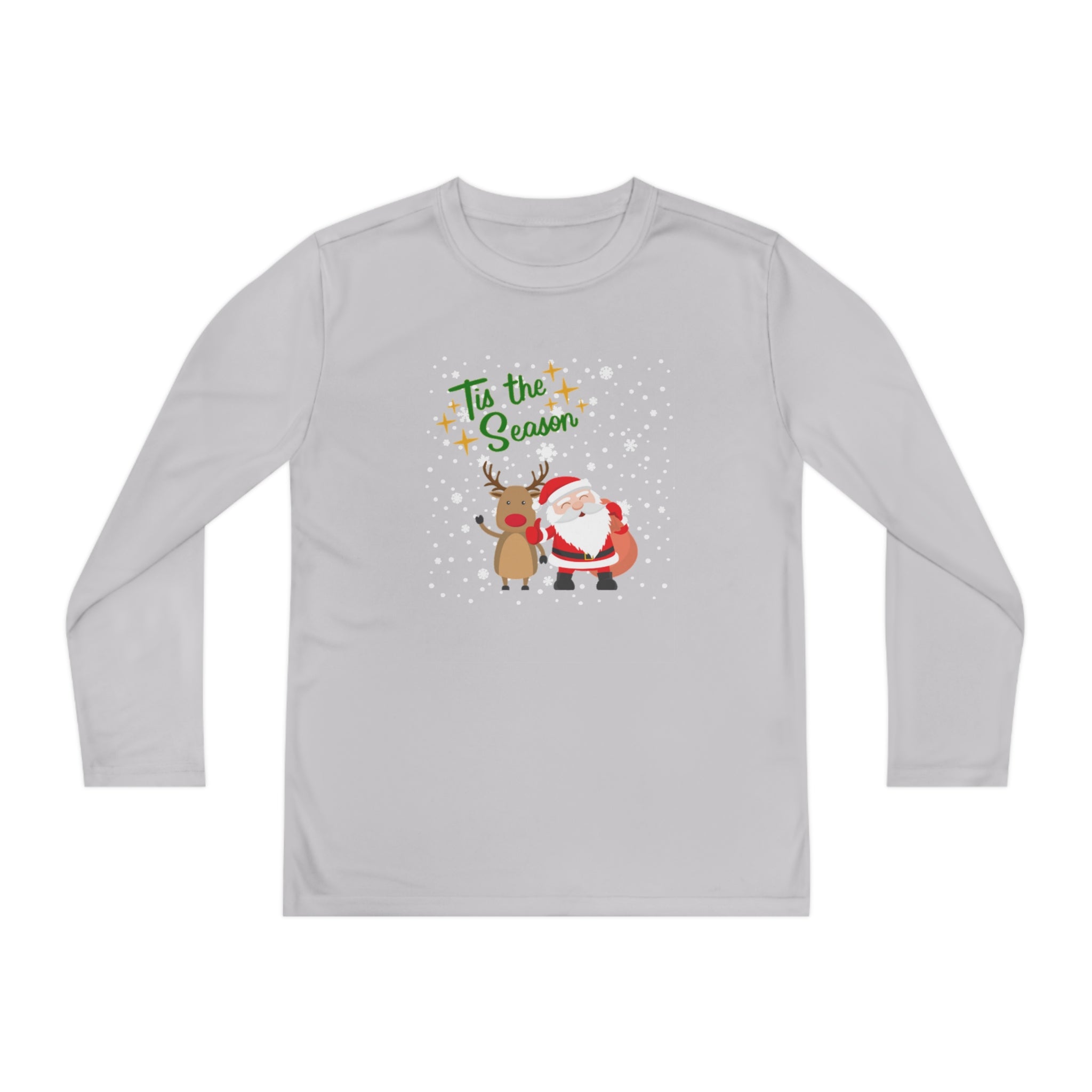 Tis The Season Youth Long Sleeve Competitor Tee