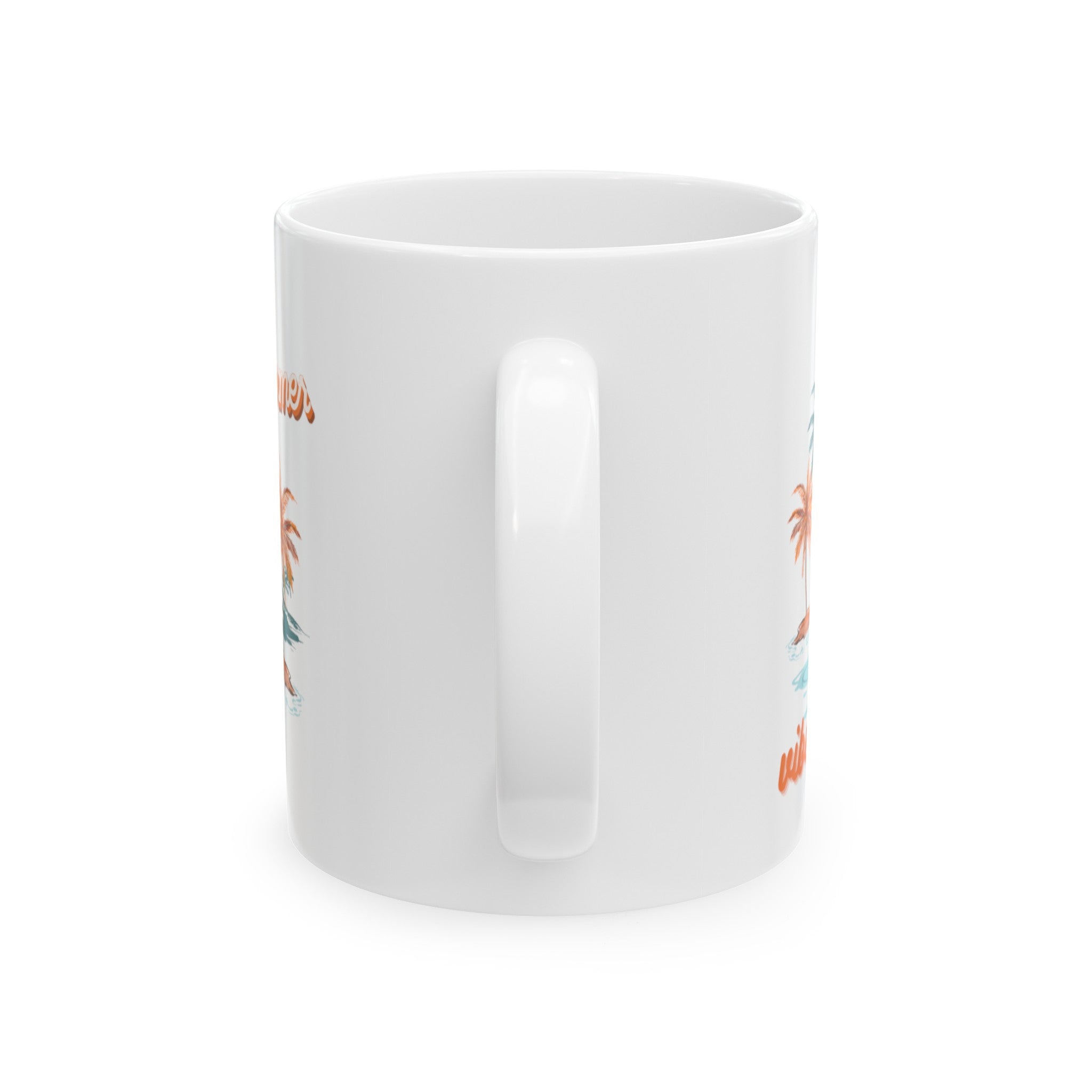 Summer Season Vibes Ceramic Mug, (11oz, 15oz)