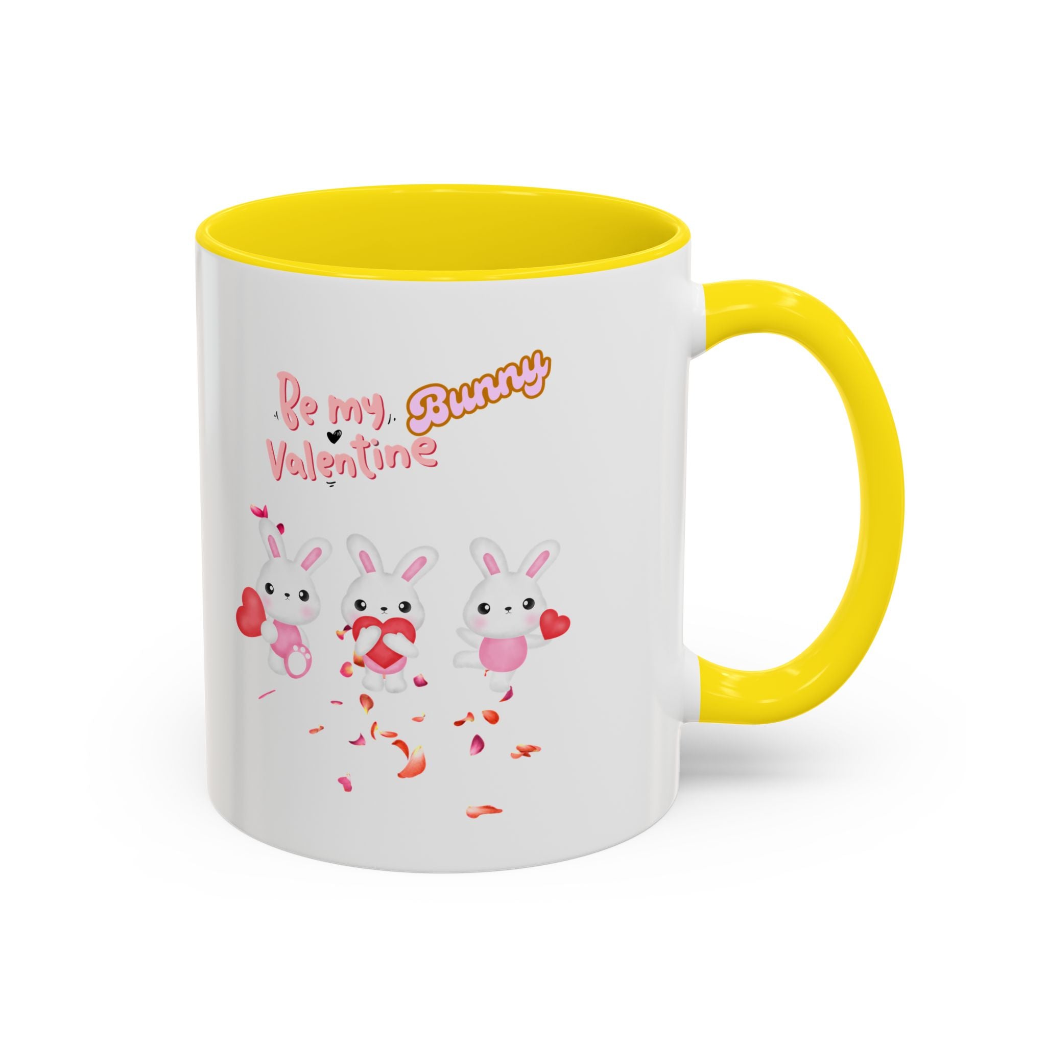 My Bunny Valentine Accent Coffee Mug (11, 15oz)