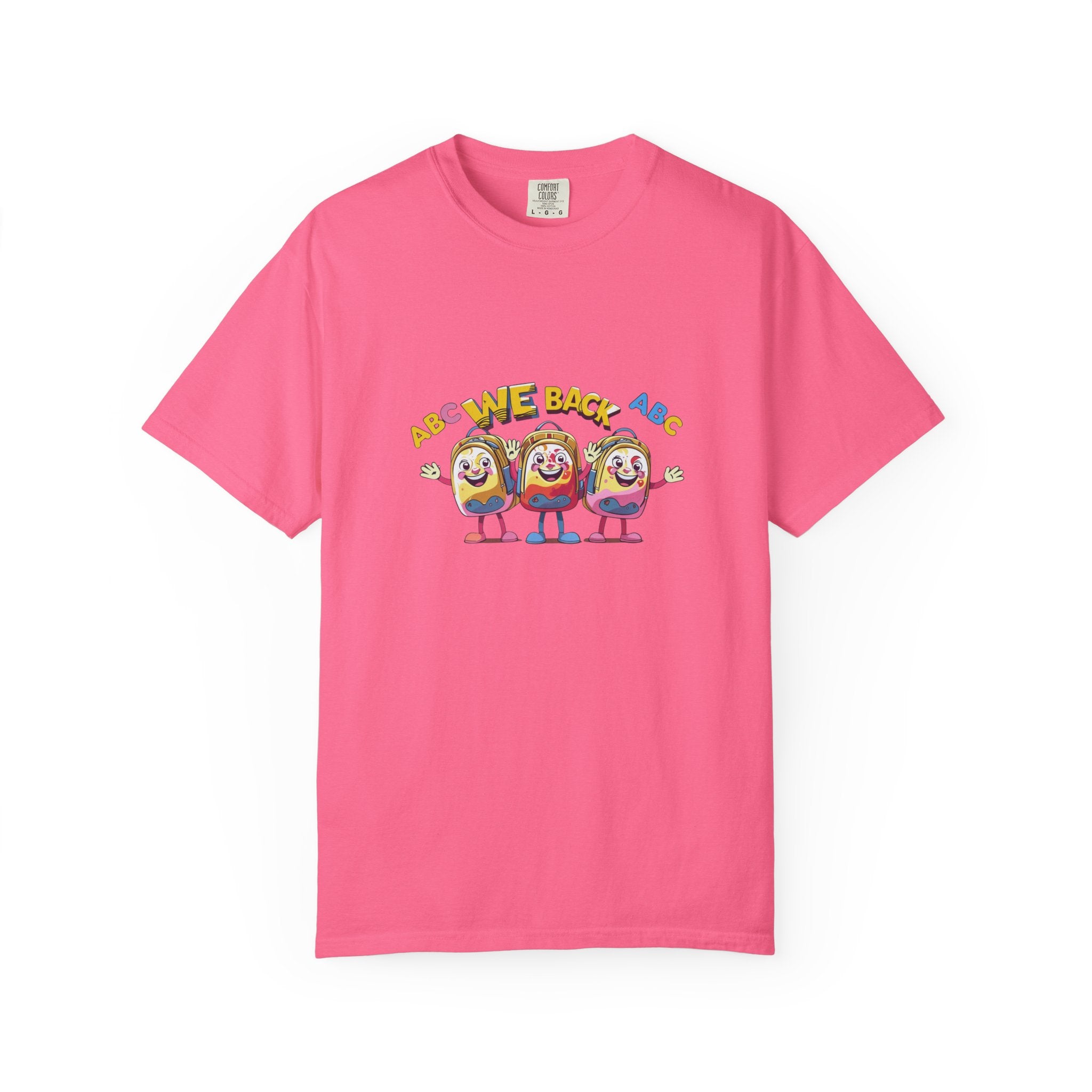 We Back Unisex Garment-Dyed T-shirt