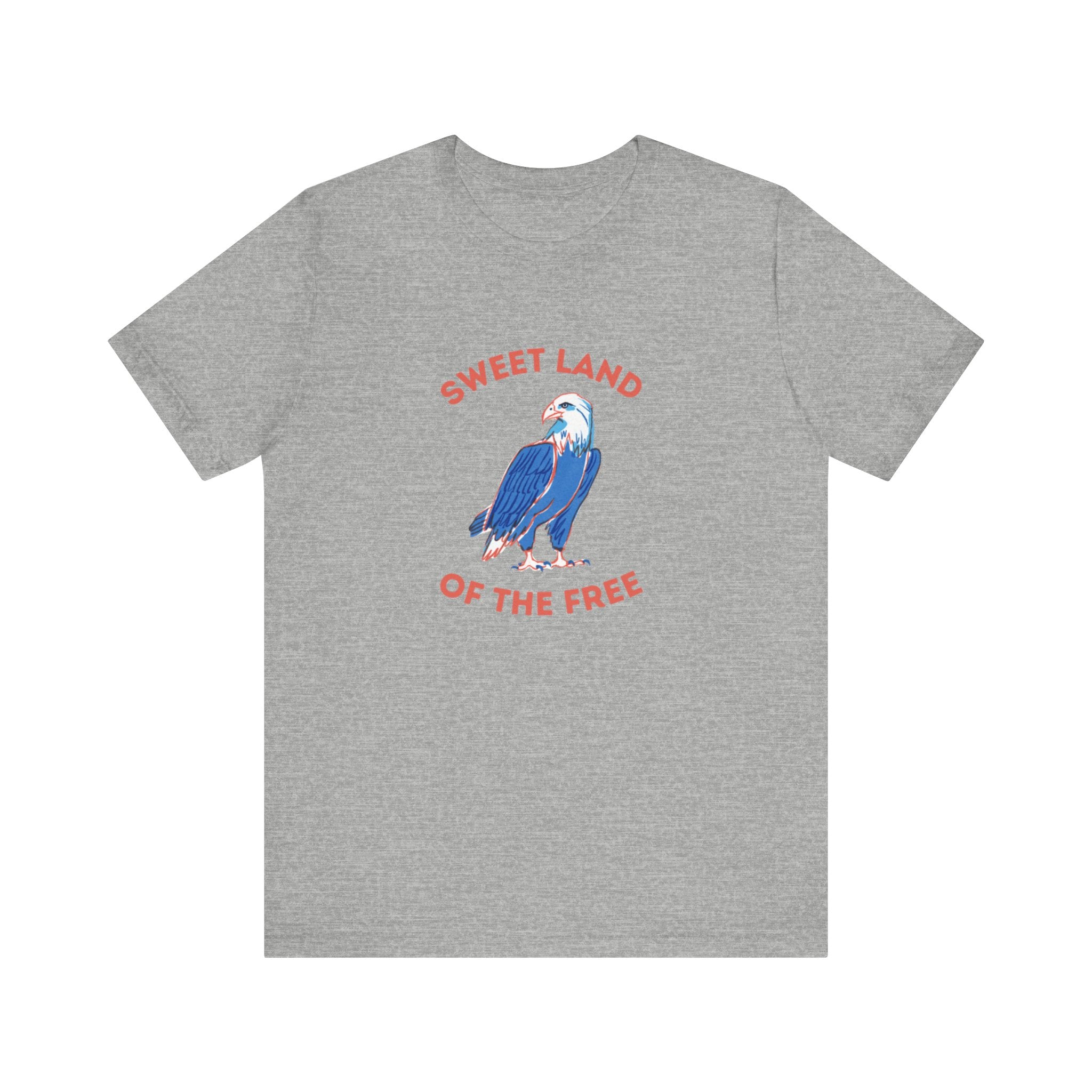 Sweet Land Of The Free Unisex Jersey Short Sleeve Tee