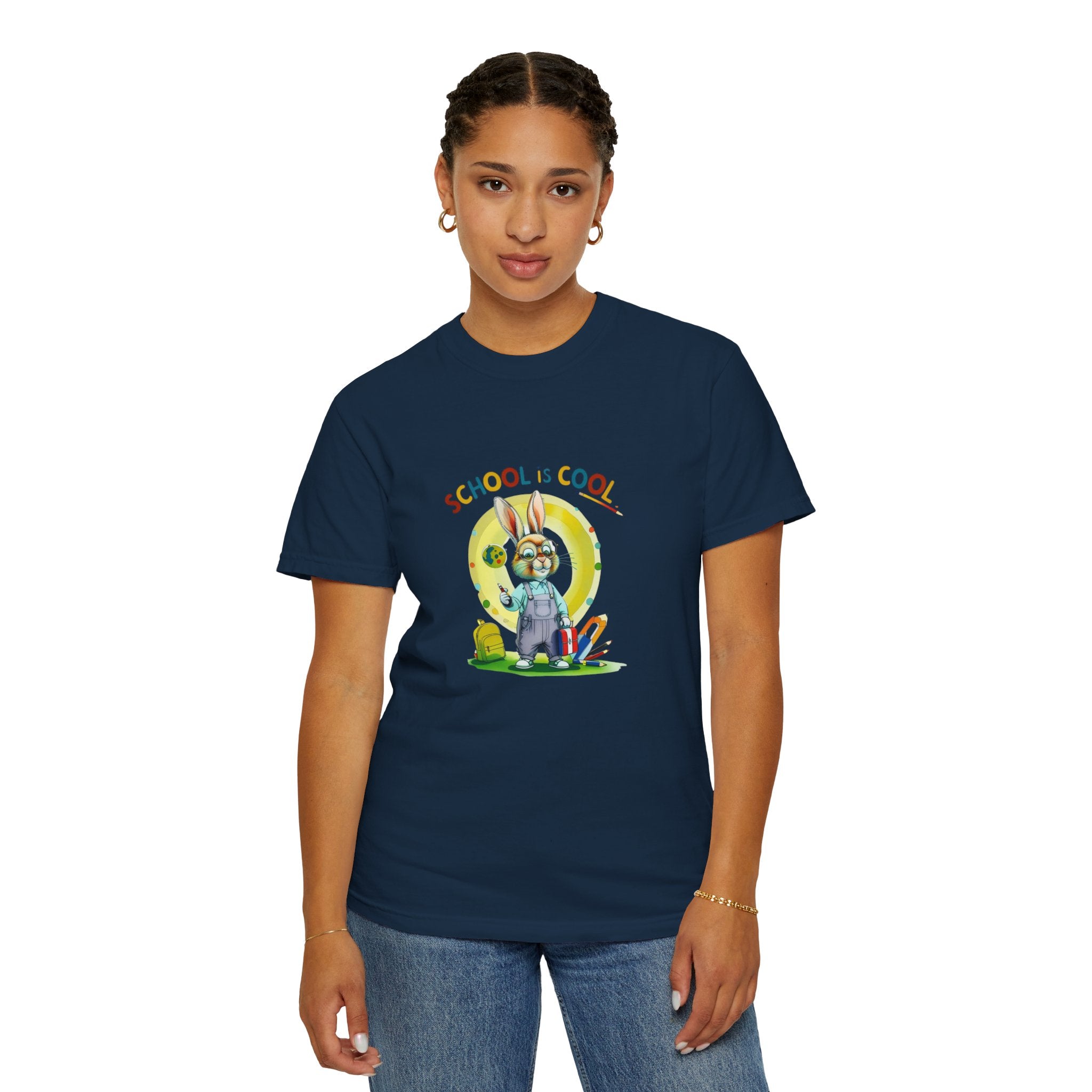 School is Cool Unisex Garment-Dyed Tee
